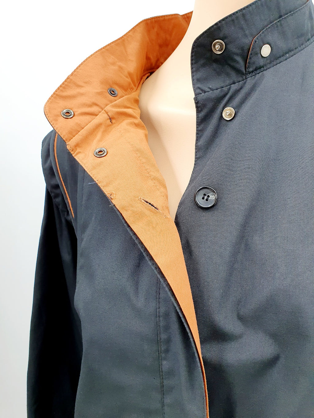 Women's A-line trench coat from the 70s-80s, size 36-42