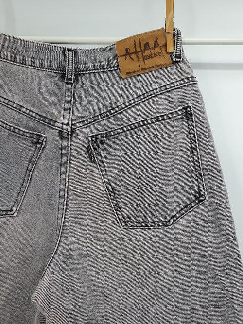 Ahaa fashion, high-waisted jeans from the 80s-90s, waist 70cm, size 34-36