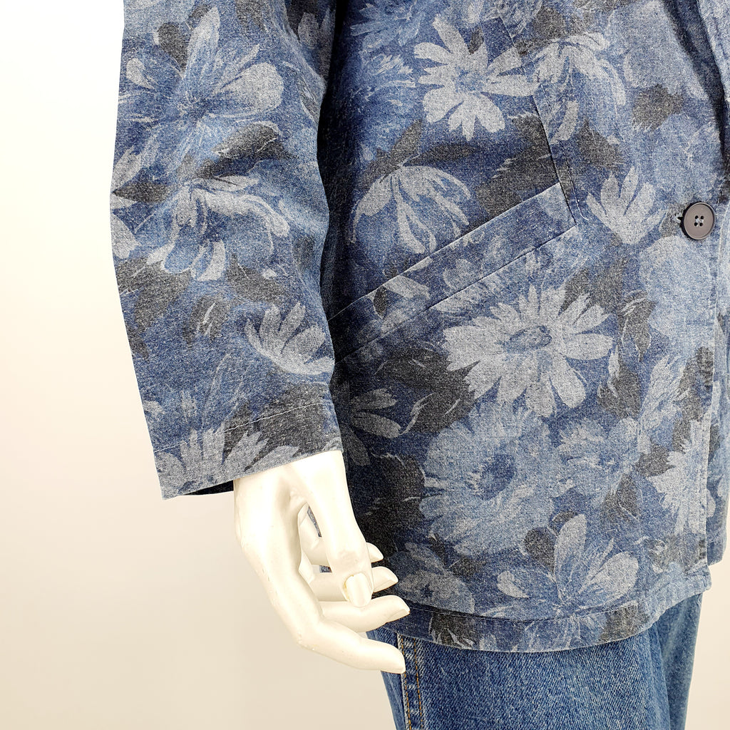 Weekend, denim blue blazer from the 80s-90s, size 38-40