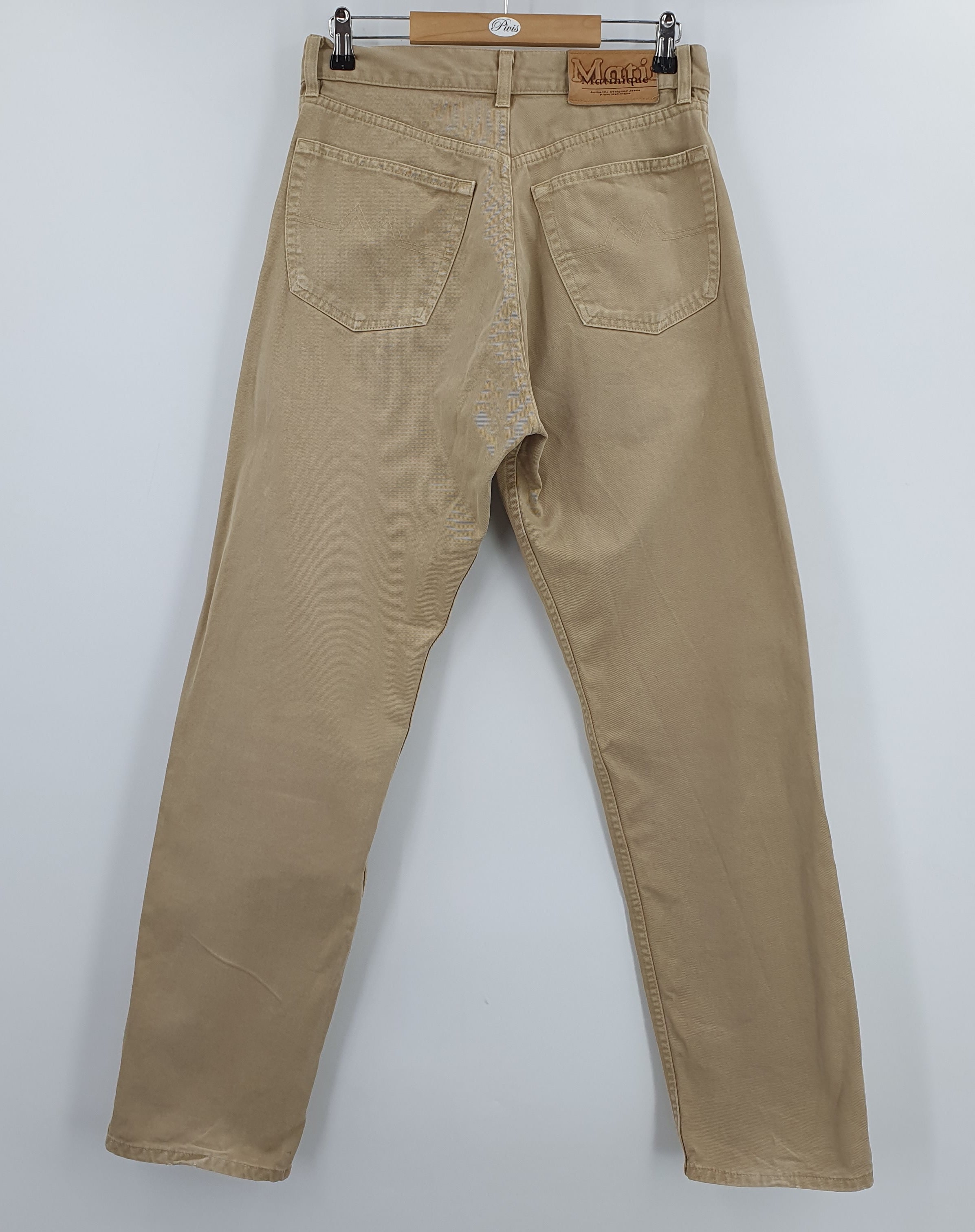 Matinique Jeans, high-waisted jeans from the 90s, belt 80cm, 31"