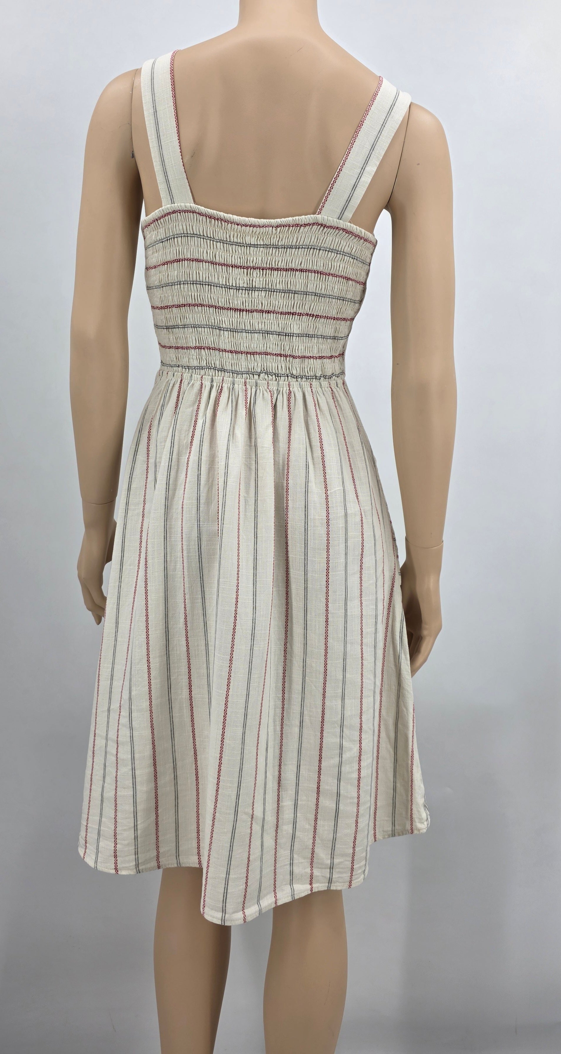 Monteau, secondhand sleeveless dress from the 2000s, size 34-36