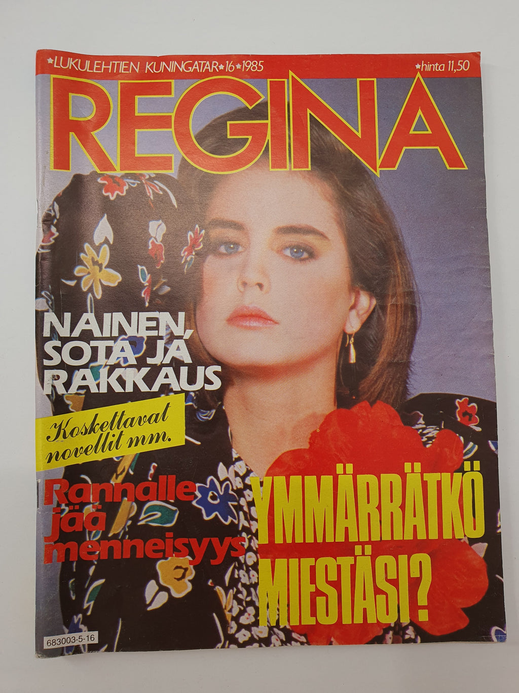 Regina, vintage keräilylehti vuodelta 1985