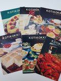 Kotikokki vintagelehdet 60-luvulta, nostalgiset keräilylehdet