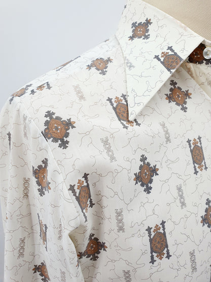 Tiklas, miesten slim fit paitapusero 70-80-luvulta, koko S