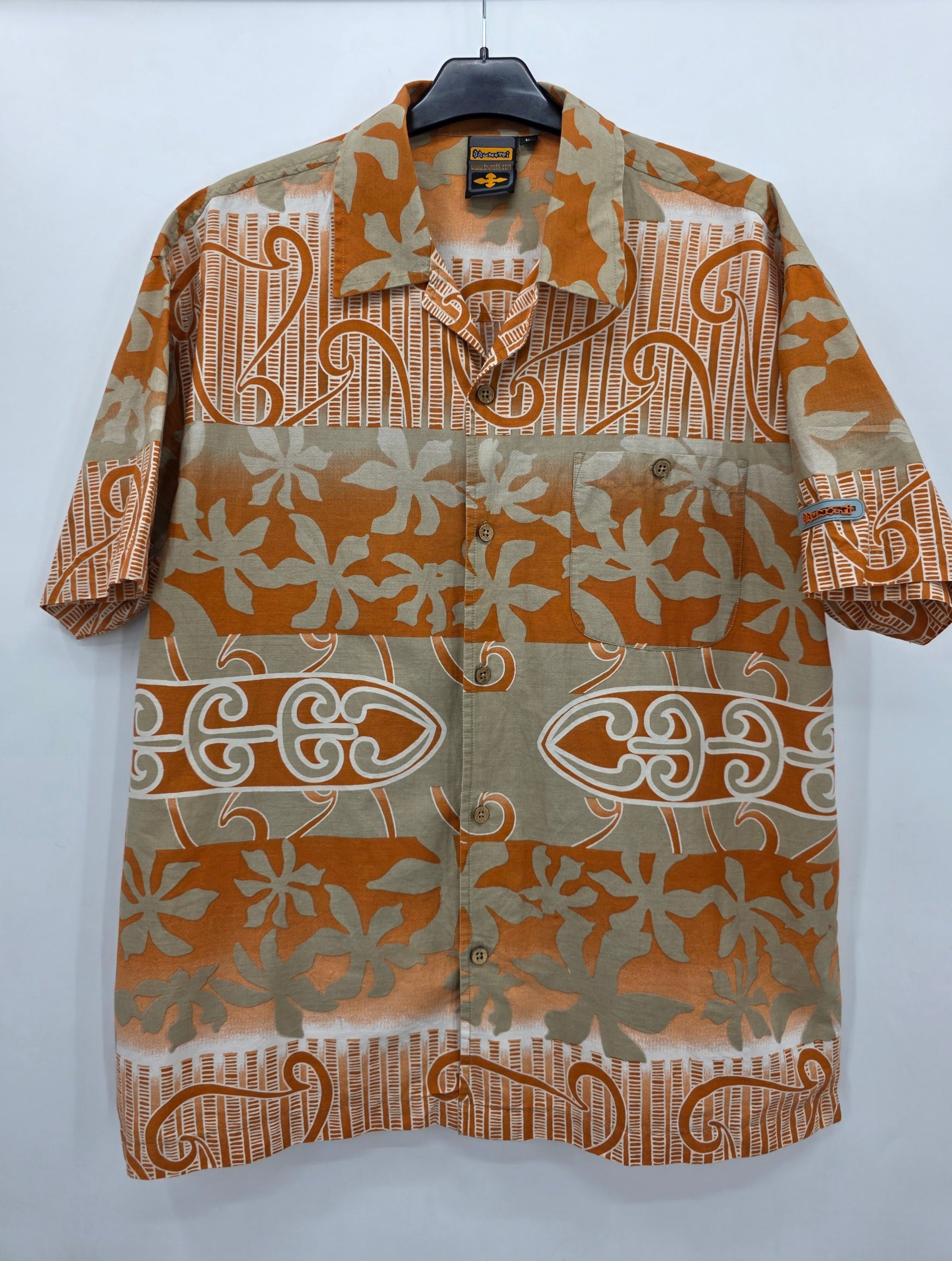 Brunotti, miesten lyhythihainen puuvillapaita, koko L(XL)