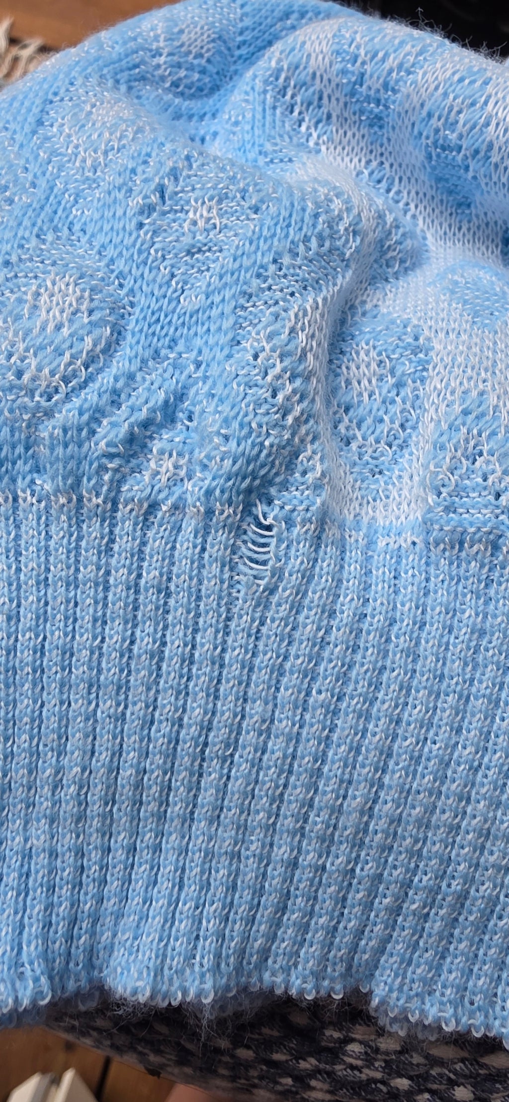 Capers, English retro sweater from the 80s, size 36-38