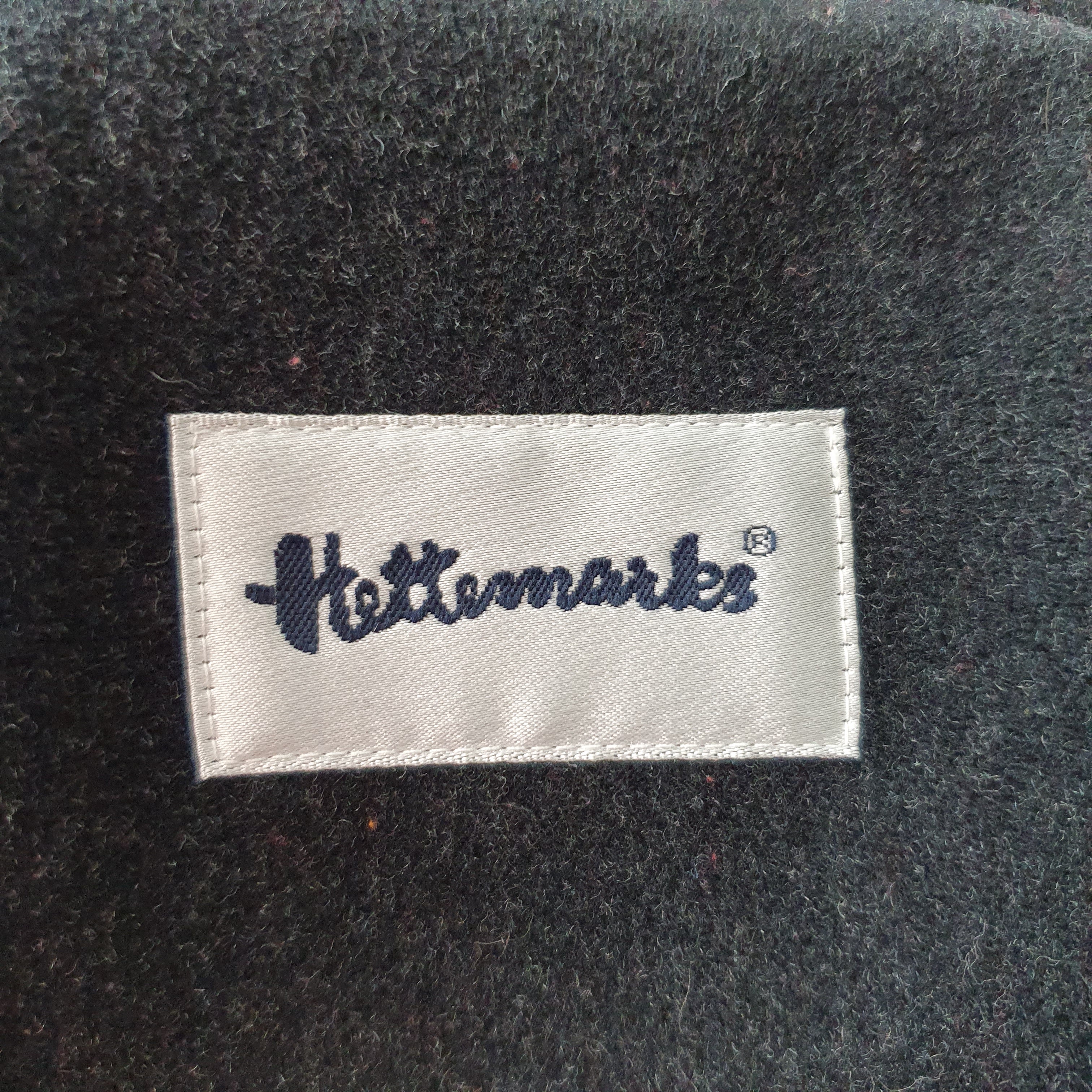 Hettemarks, musta villakangastakki, koko 42