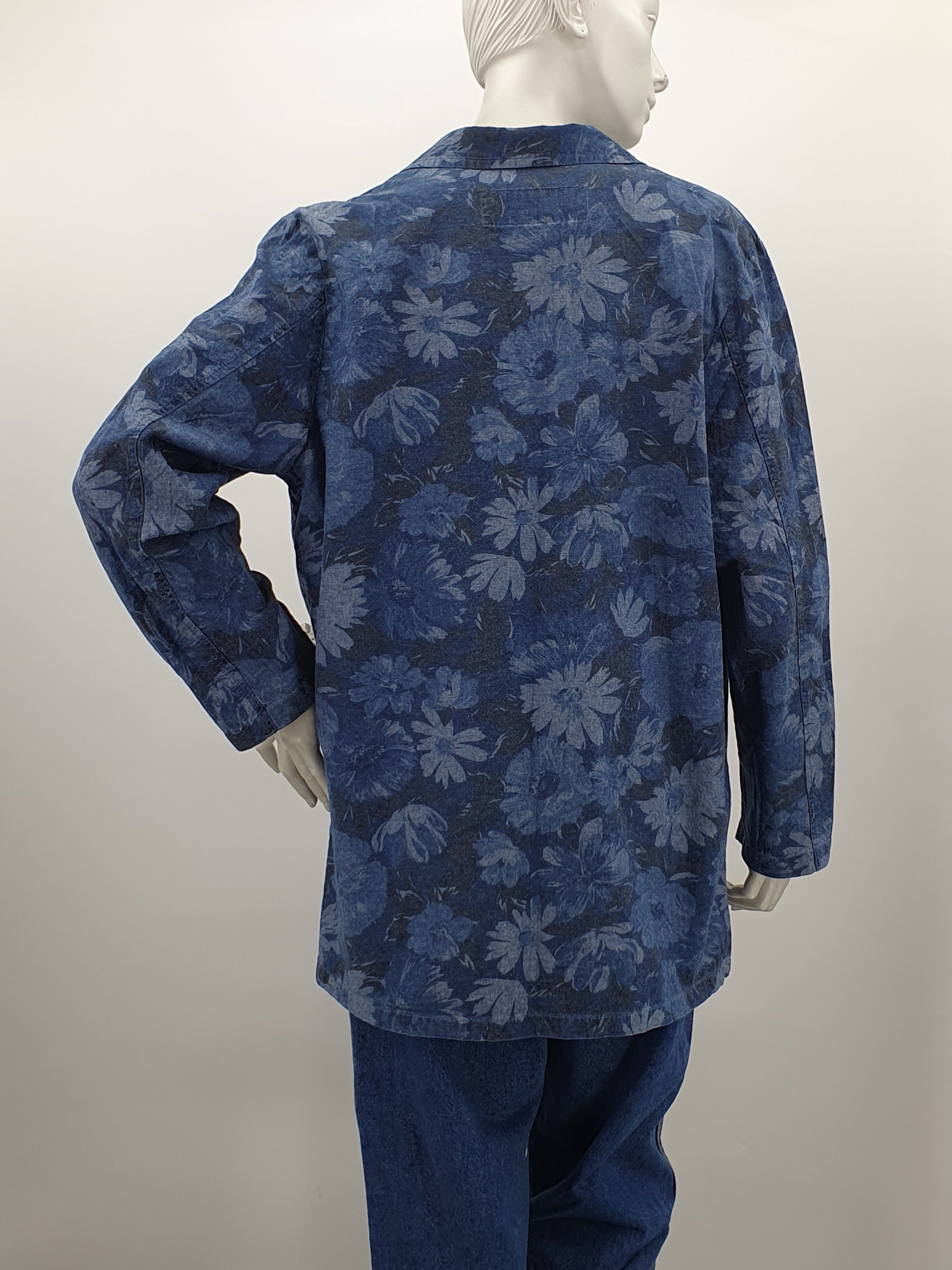 Weekend, denim blue blazer from the 80s-90s, size 38-40