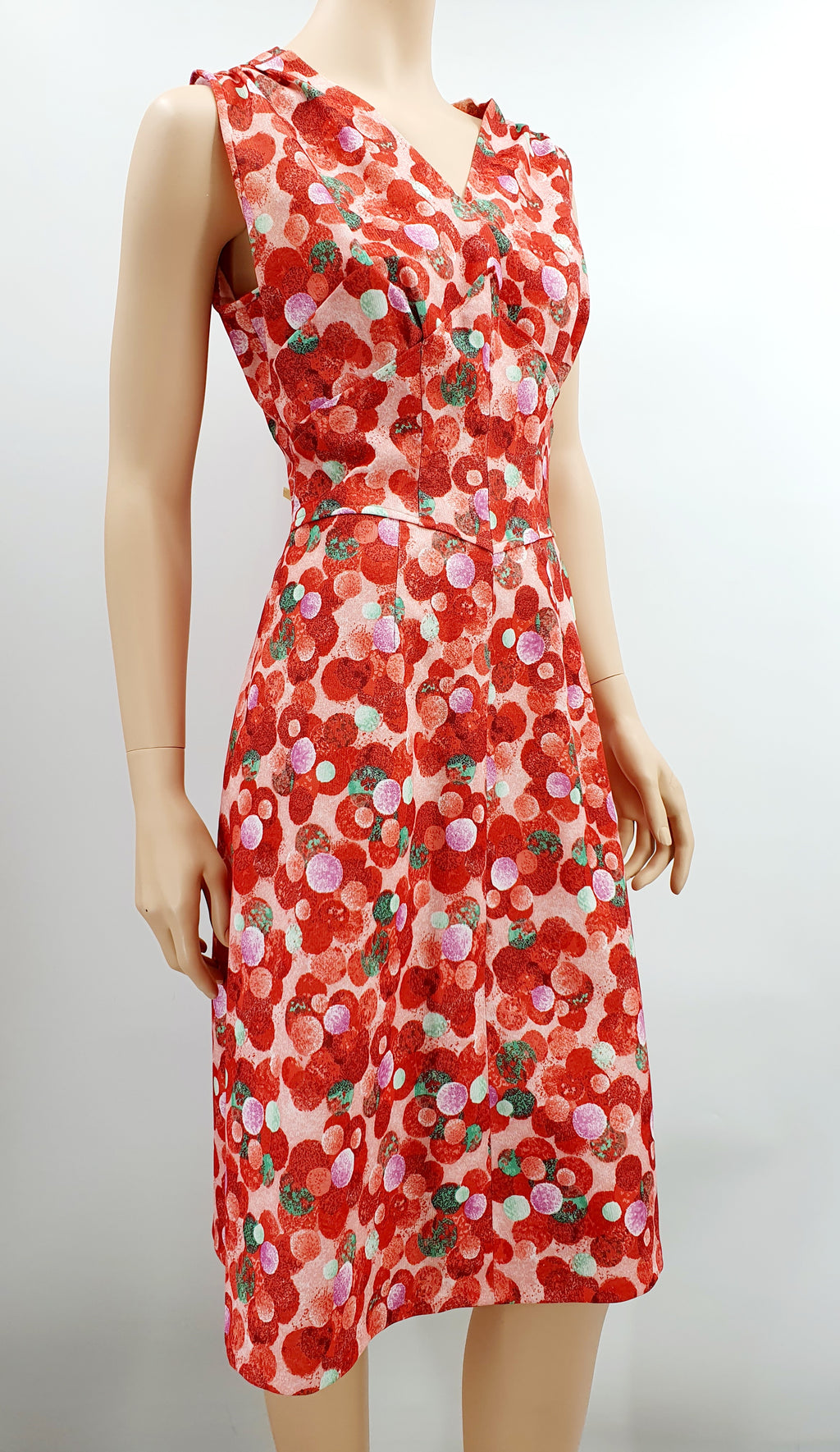 Hihaton retromekko 70-luvulta, koko 40