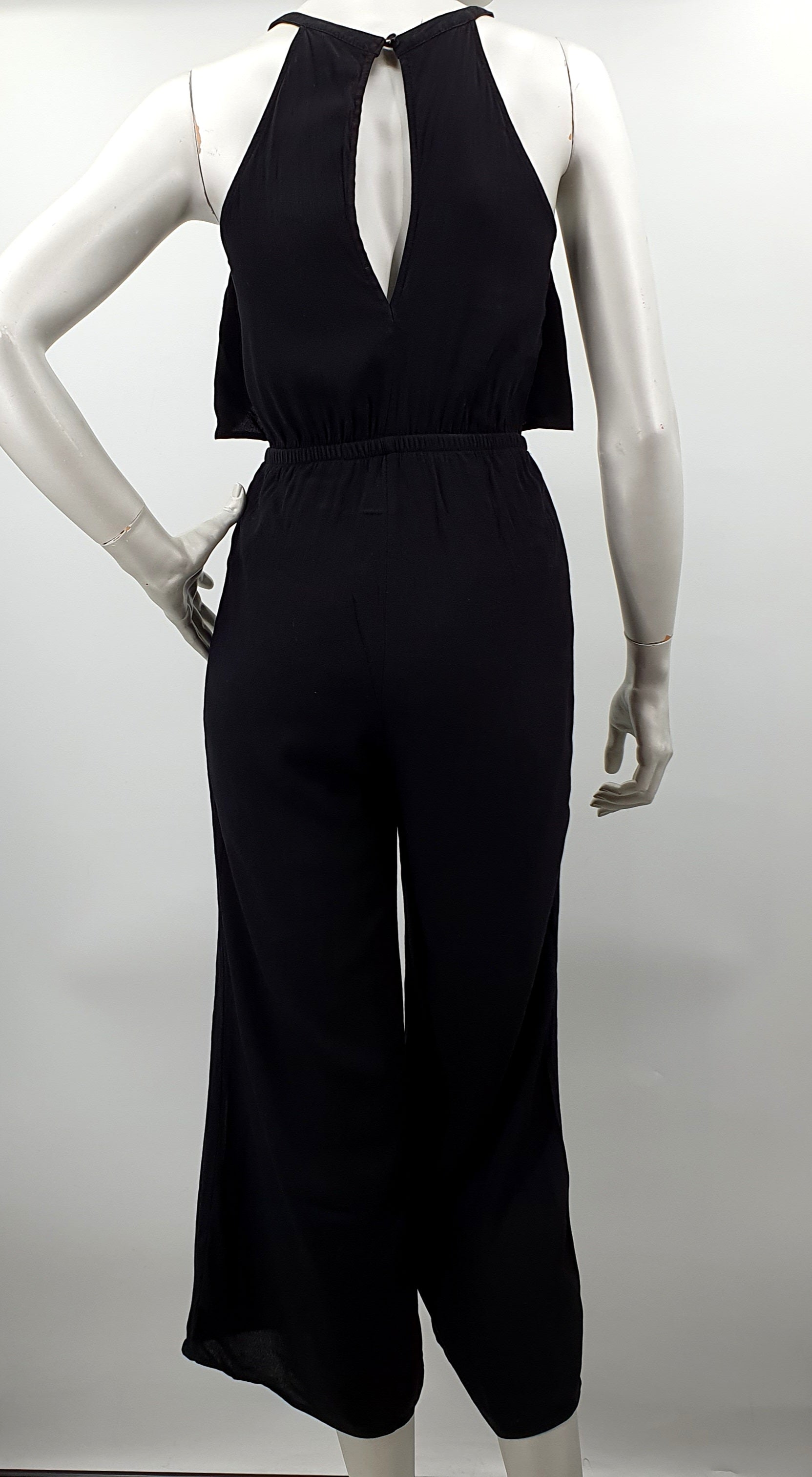 Miami, black party jumpsuit, size 34