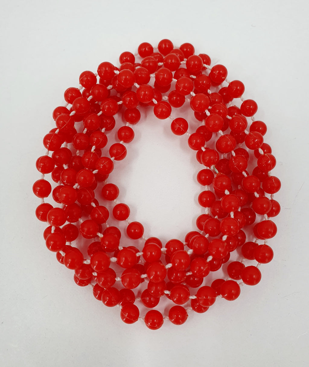 Red necklaces, two different types