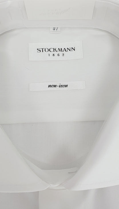 Stockmann 1862, käyttämätön miesten pitkähihainen paitapusero, non-iron, koko 41