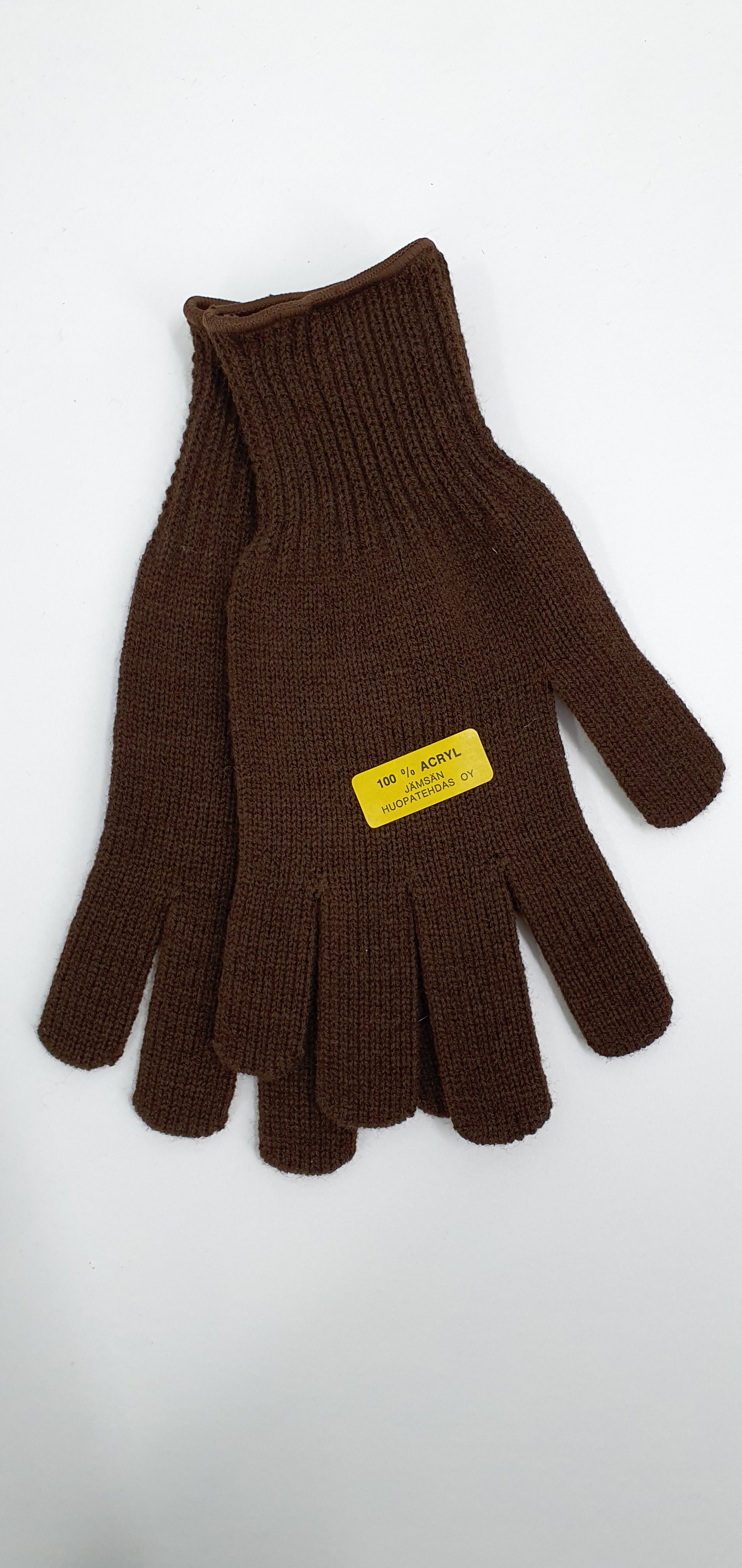 Jämsän Huopatehdas Oy, brown mittens, size S(M)