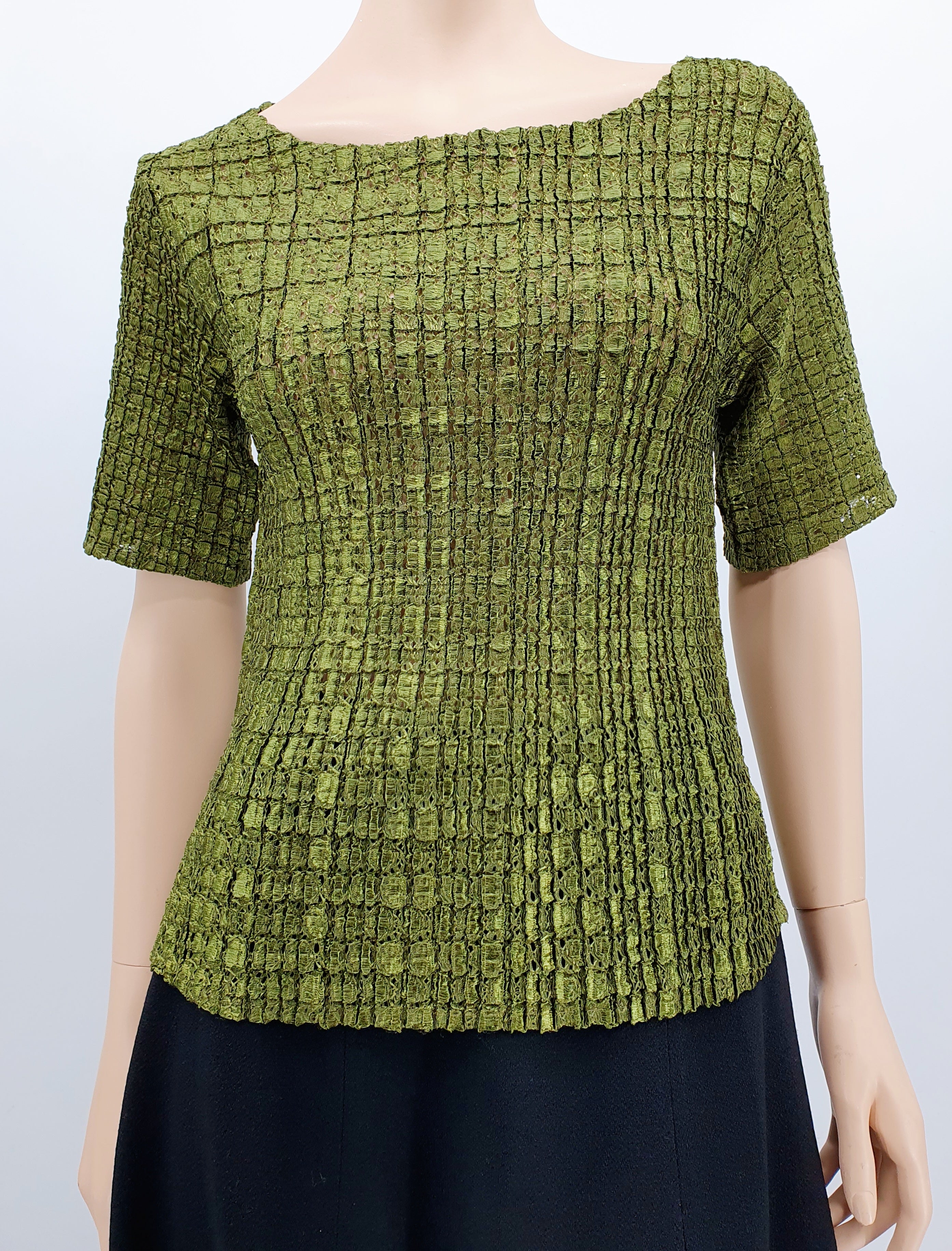 Moss green super stretchy sweater, one size