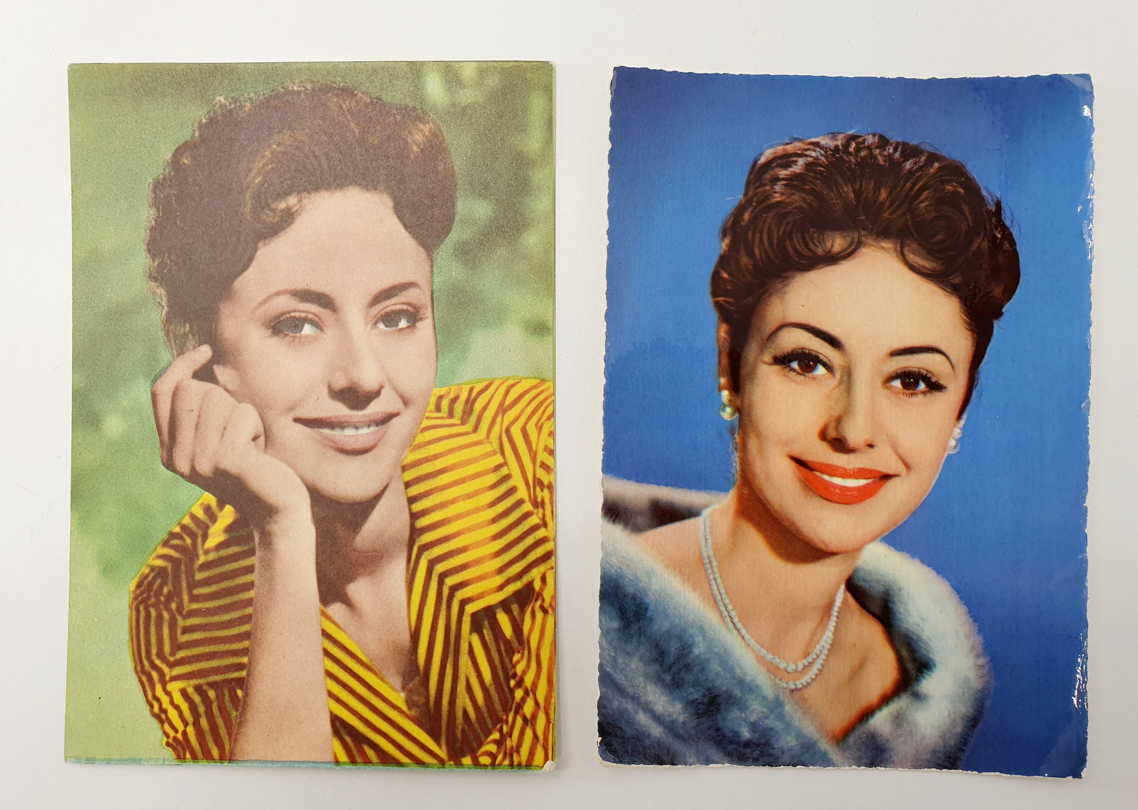 Old movie star postcards, Caterina Valente