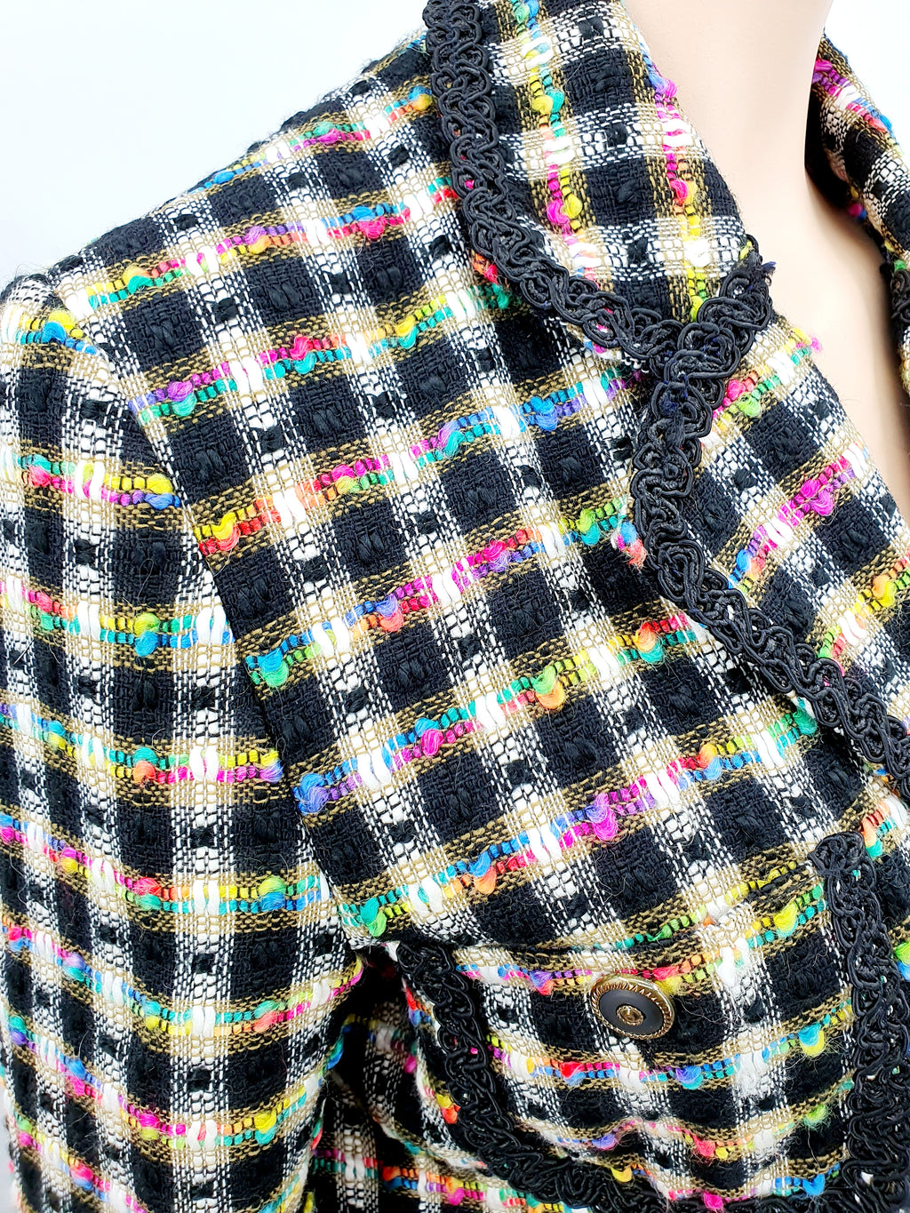 Flor da moda, chanel style jacket from the 90s, size 38-40