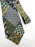 Marja Kurki, tilkkukuvioinen silkkikravatti 90-luvulta, 90s silktie