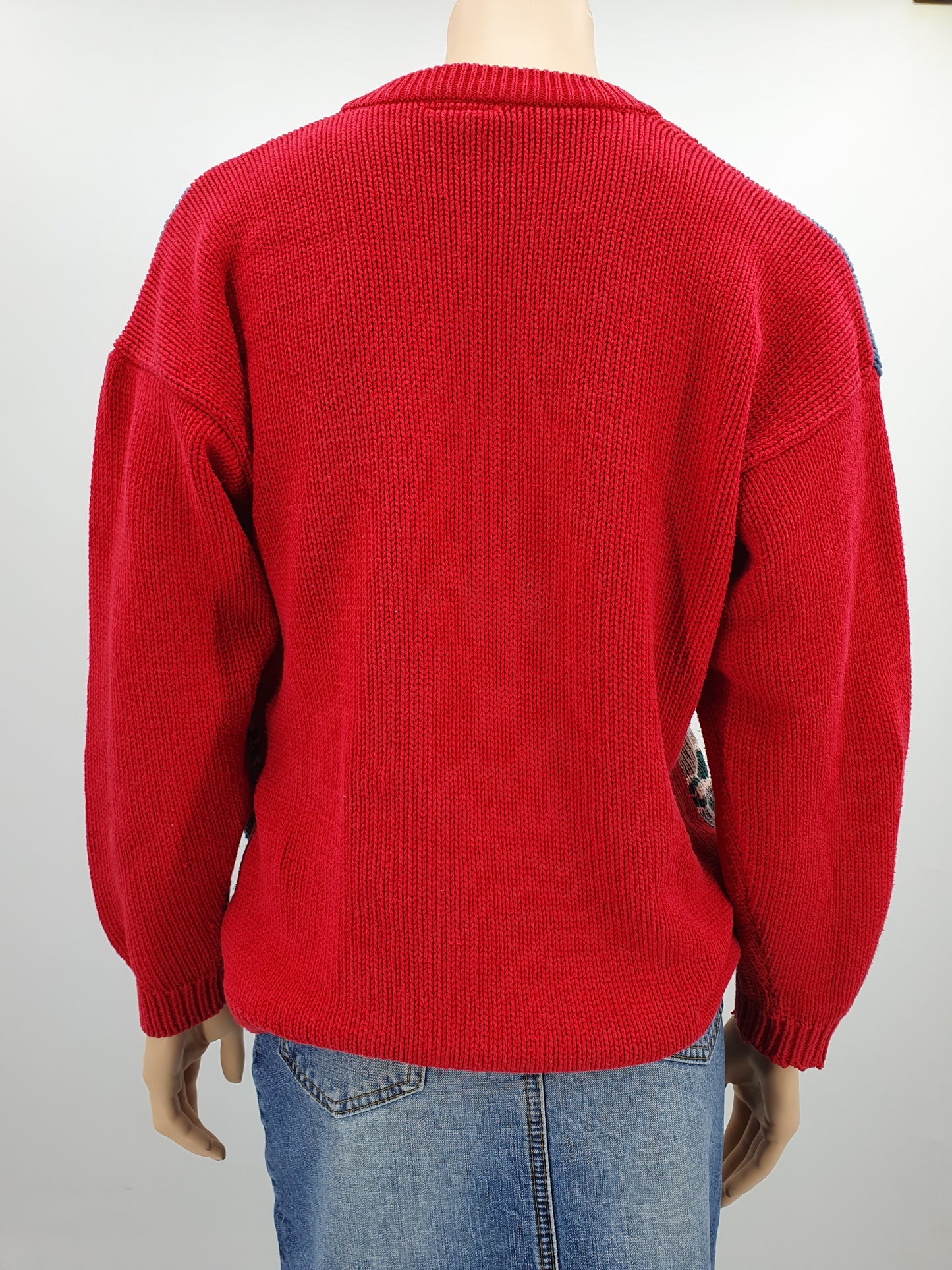Duck-themed sweater from the 80s-90s, size 36-38