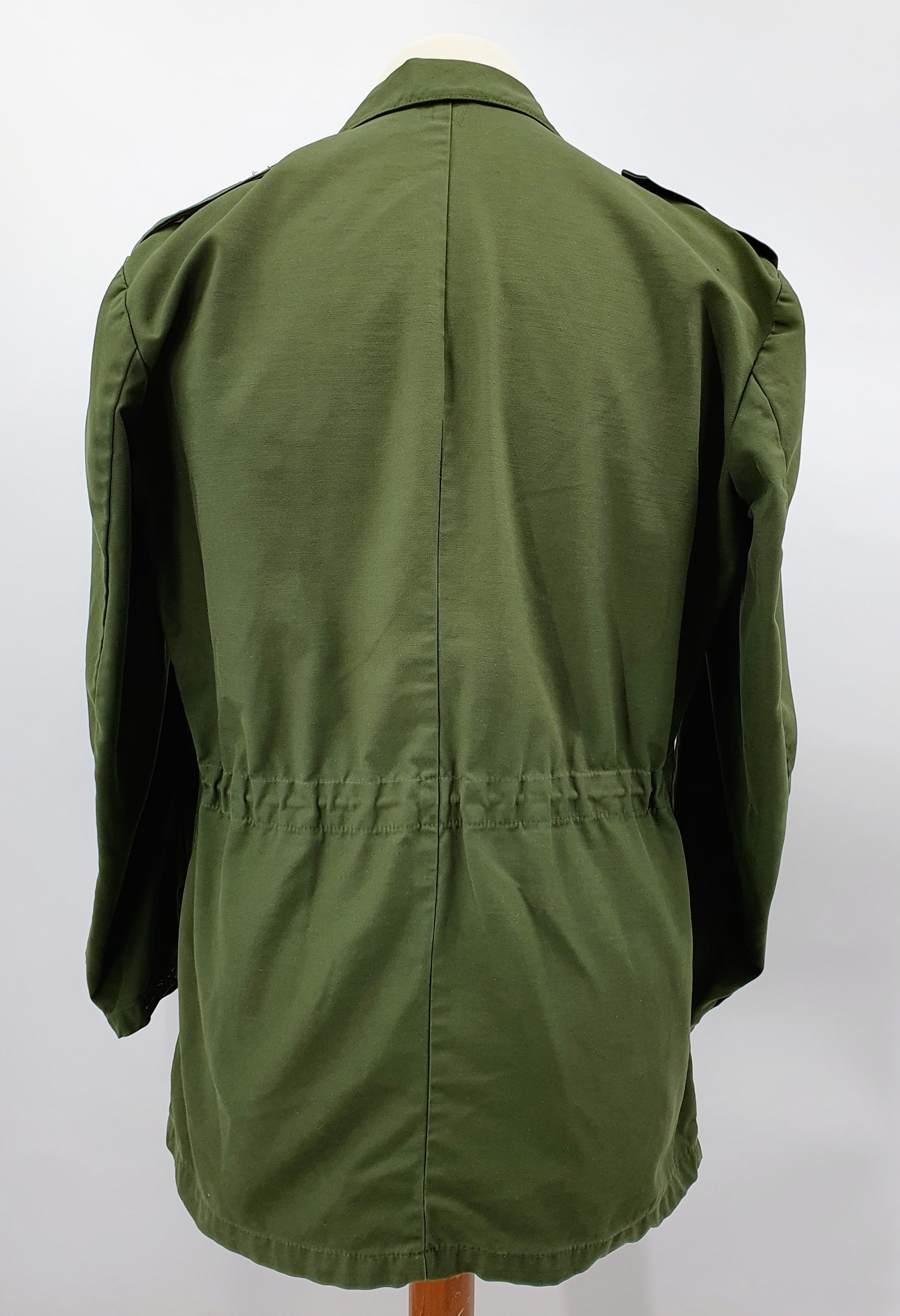 Men's military-style field jacket, size S