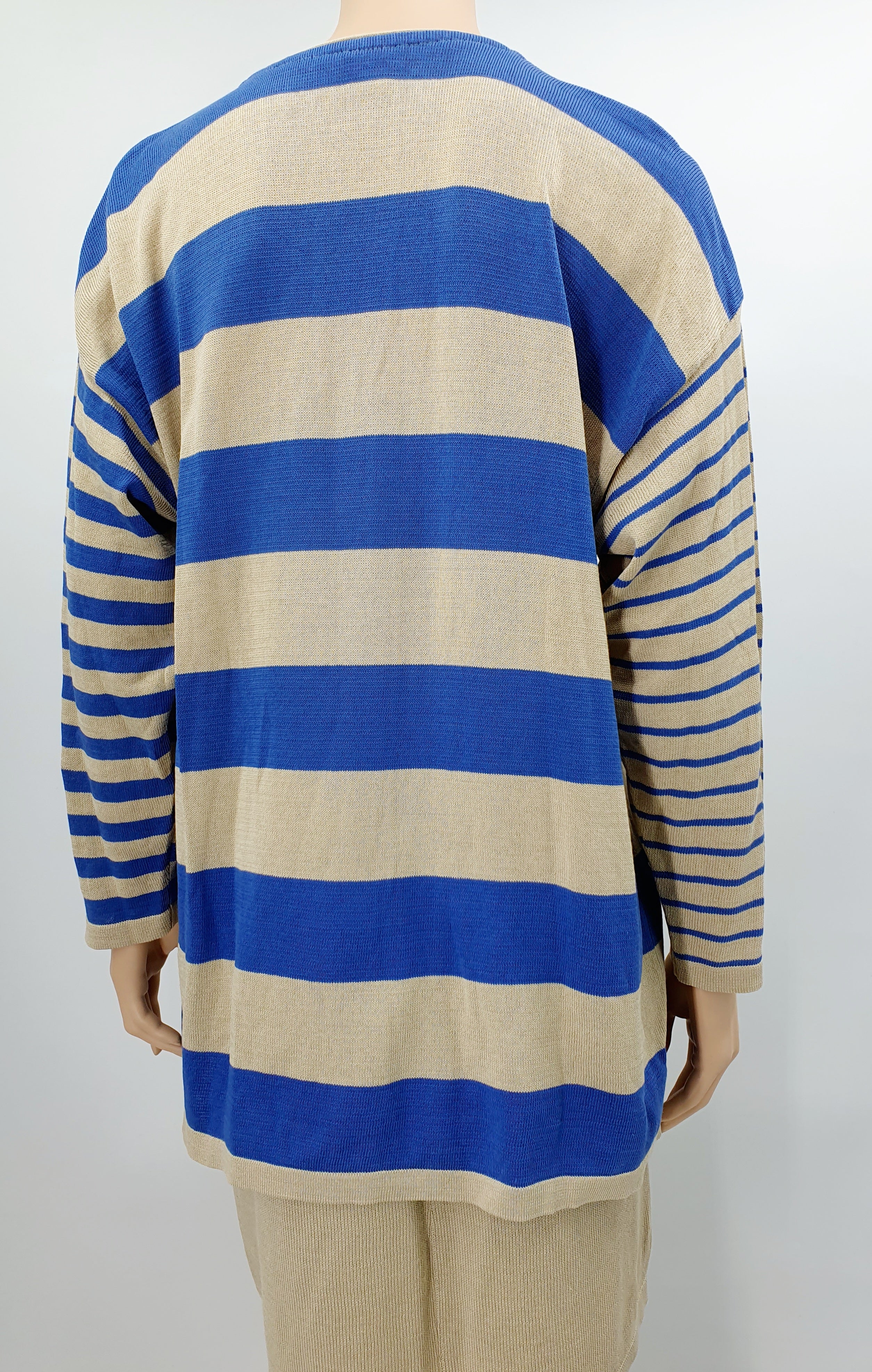 Marimekko, striped cardigan from the 80s, size 38-40 (M)