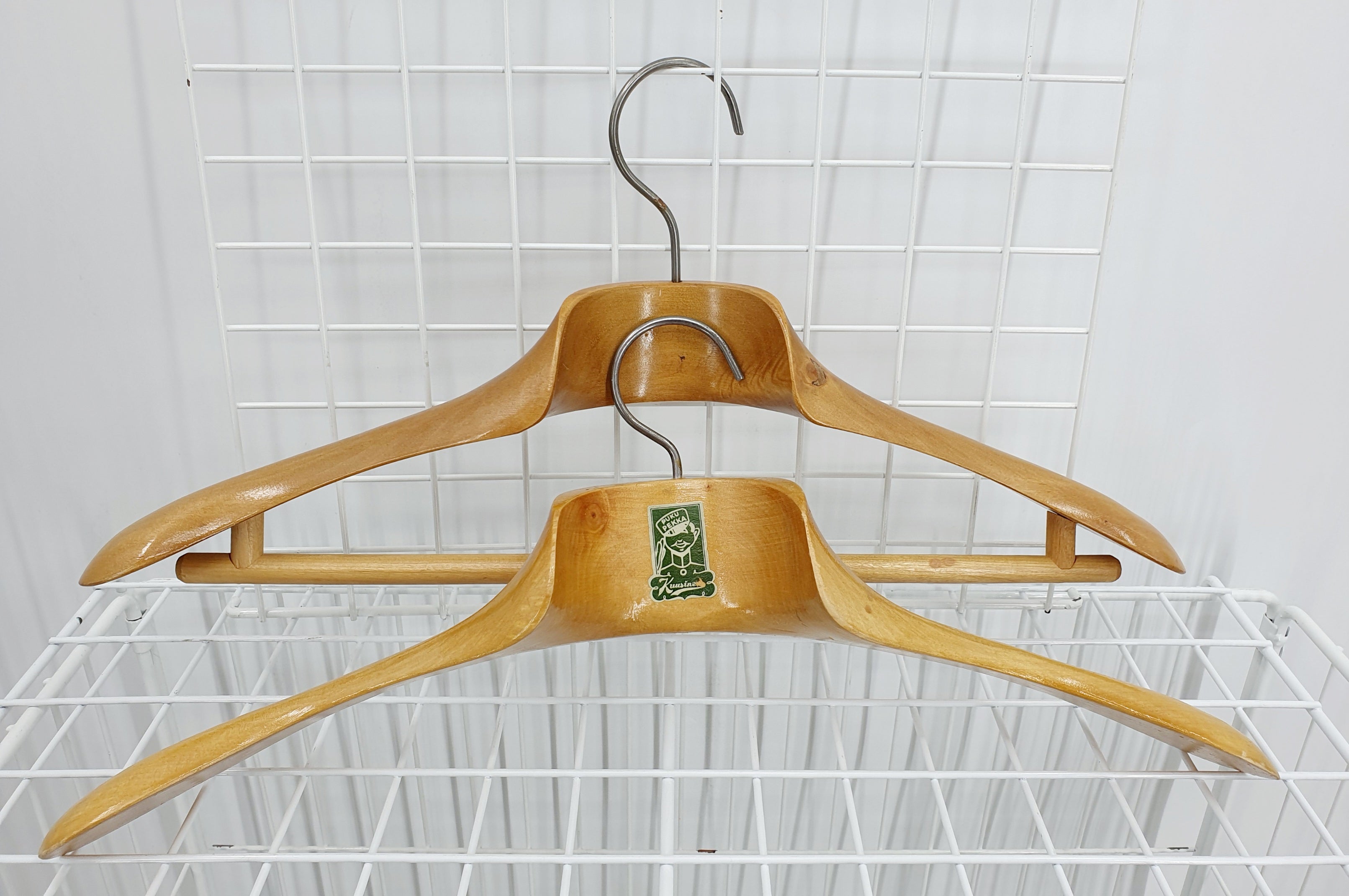 Vintage puuhengarit 1950-60-luvulta, 2kpl