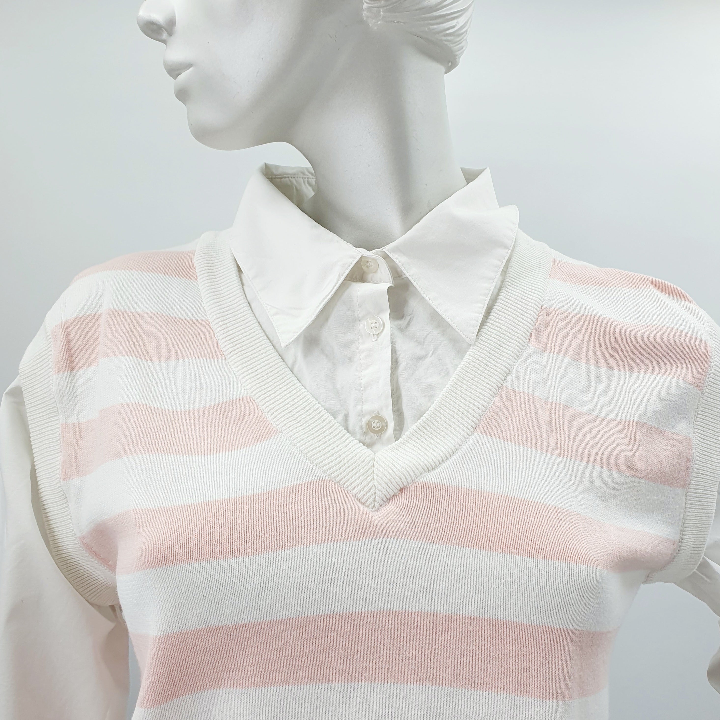 Madonna, knitted vest-shirt from the 90s, size 34-36-(38)
