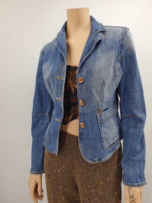 Esprit, Y2K denim jacket, size 36-38