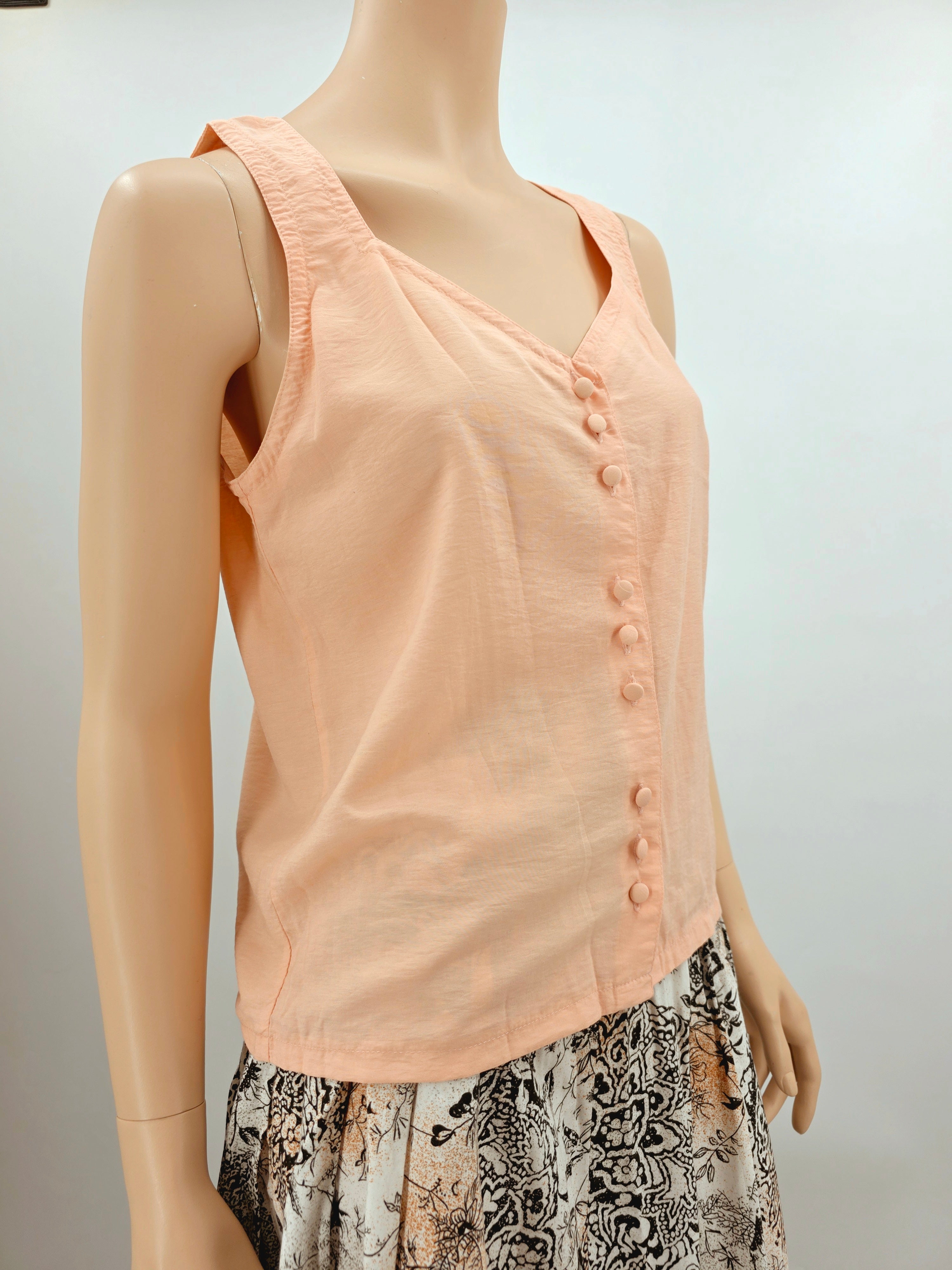 Martinelli, peach colored top from the 80s-90s, size 36/38