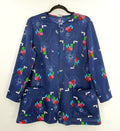 Tiklas, dark blue pocket jacket from the 70s, size 40-42