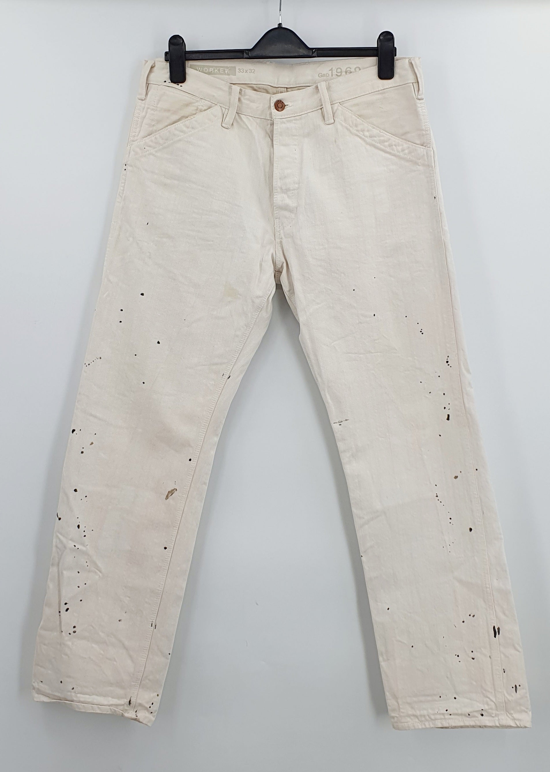 GAP 1969, men's Worker jeans from the 2000s, unused, size 33x32