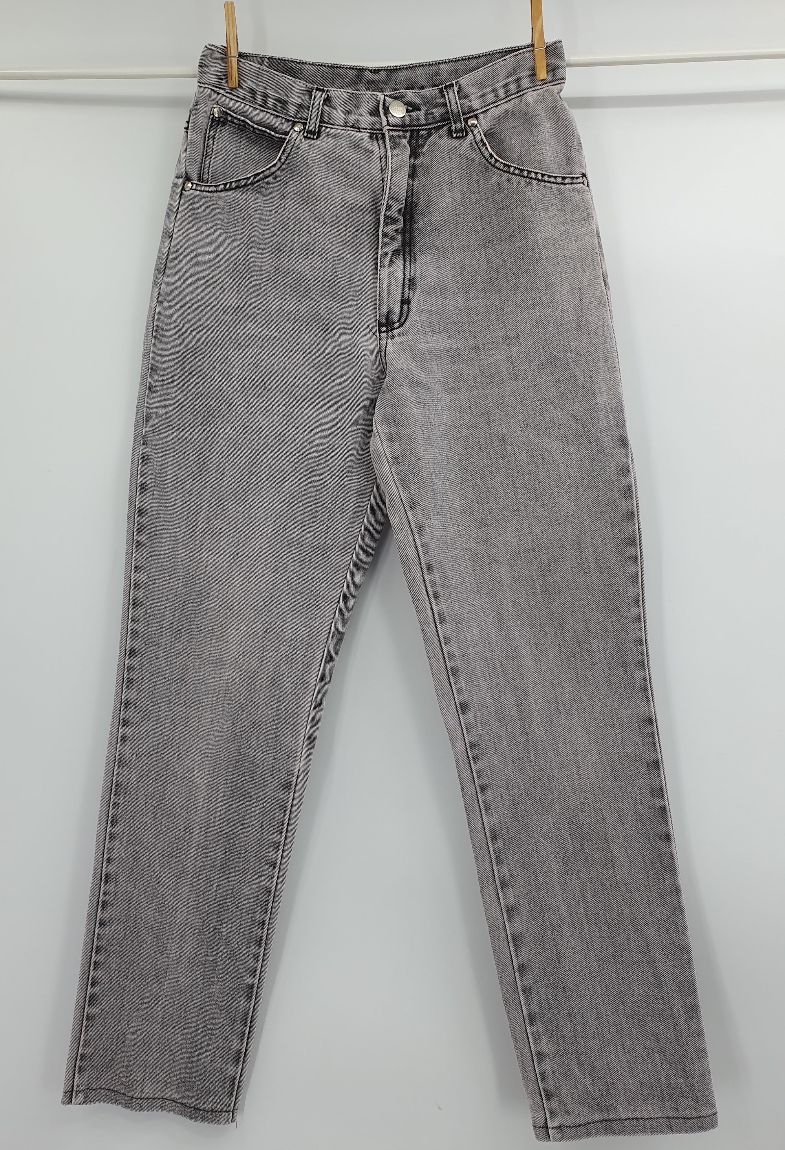 Ahaa fashion, high-waisted jeans from the 80s-90s, waist 70cm, size 34-36