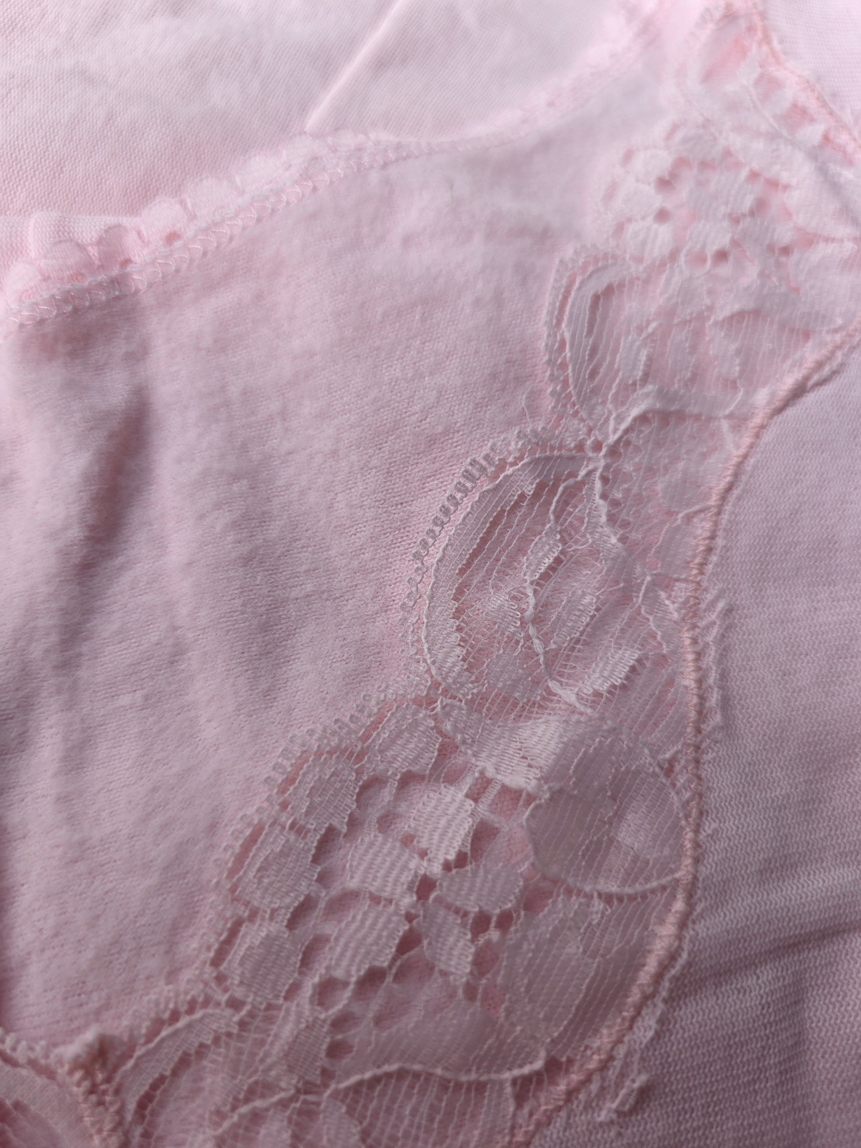 Pink long nightgown from the 70s-80s, size 38-40