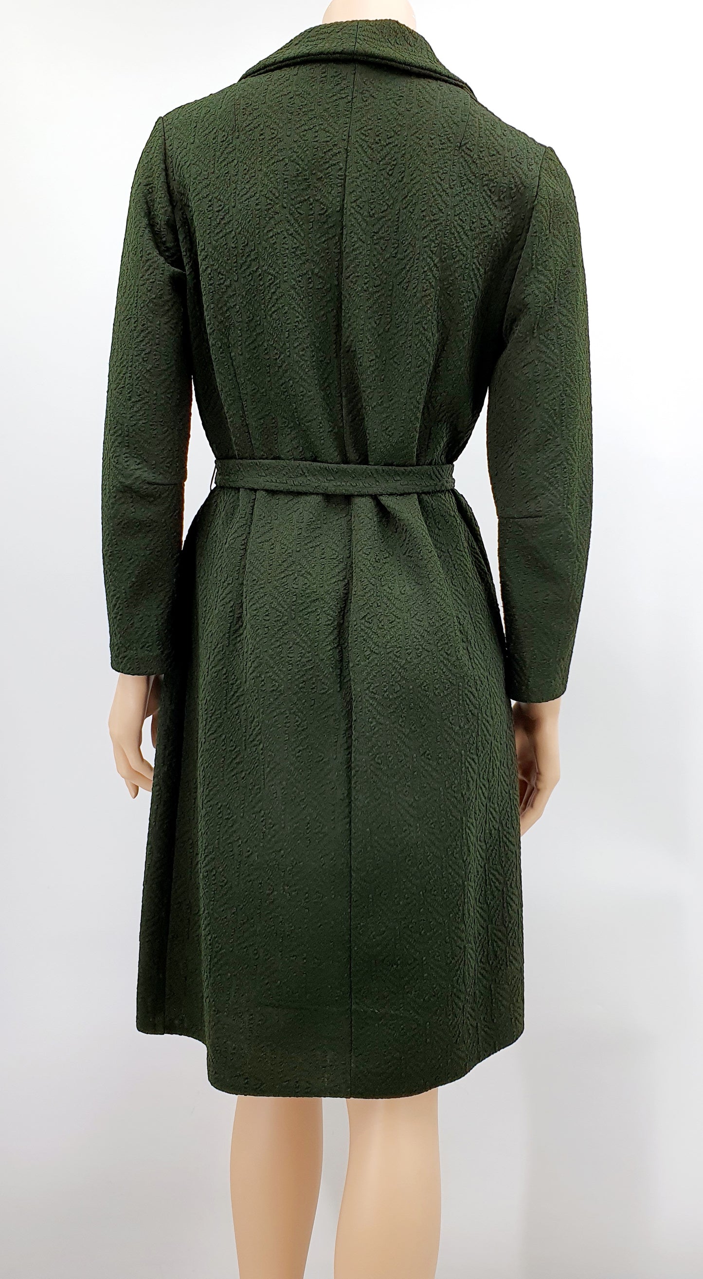 Kaarina, dark green dress from the 60s-70s, size 36-38