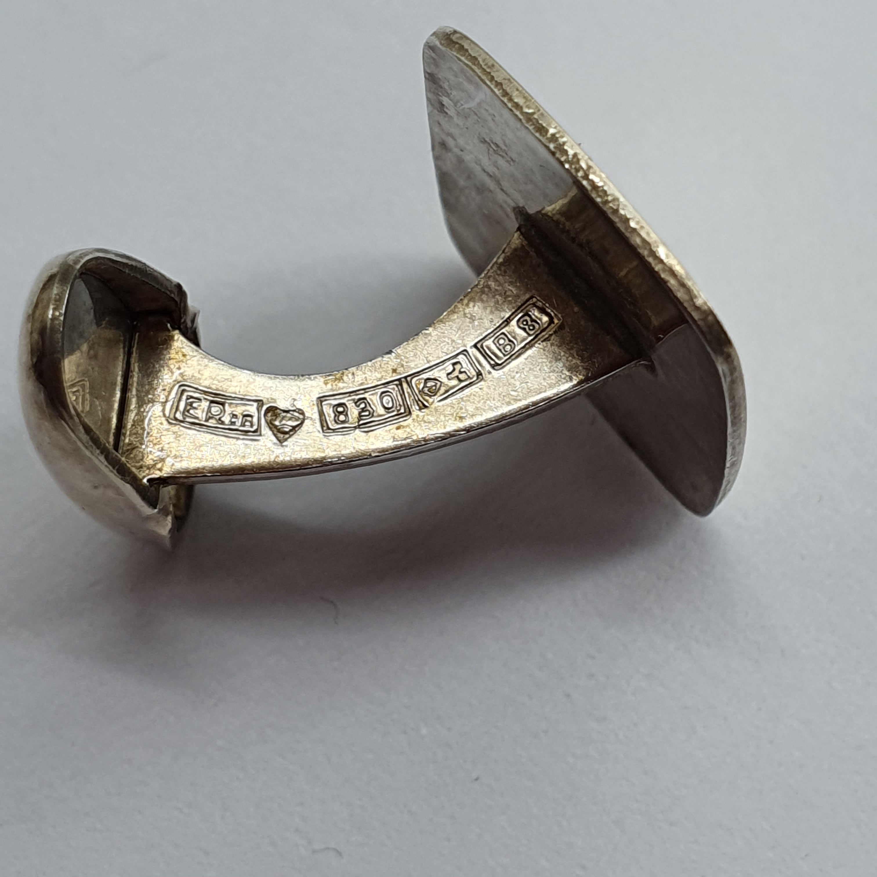 Finnish silver cufflinks from 1979