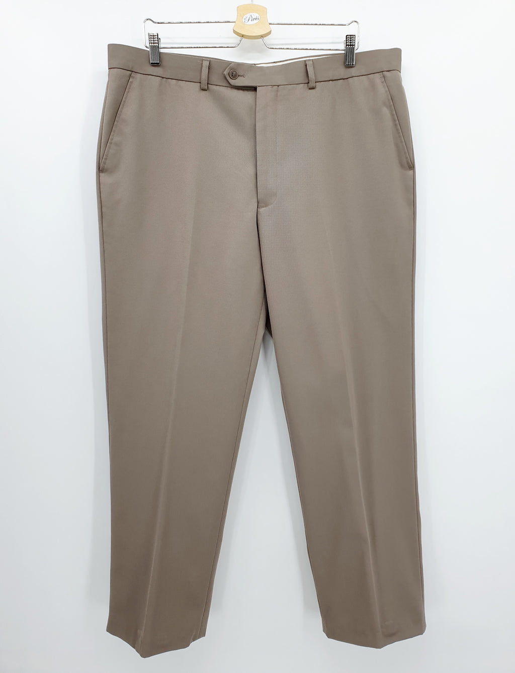 Miesten suorat housut, väri vaaleanruskea, 2000-luvulta