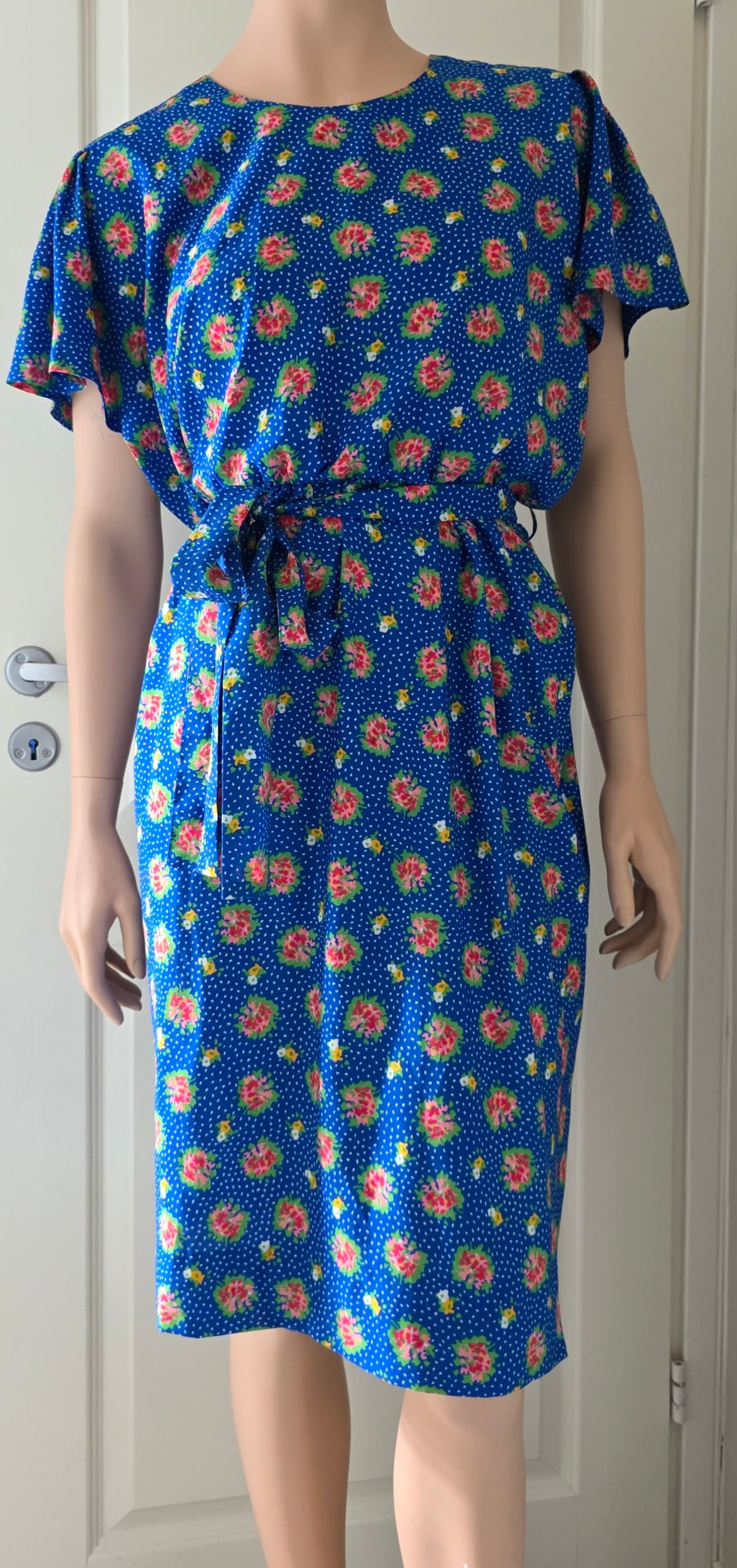 Jean Bailly Paris, French vintage dress from the 80s, size 38