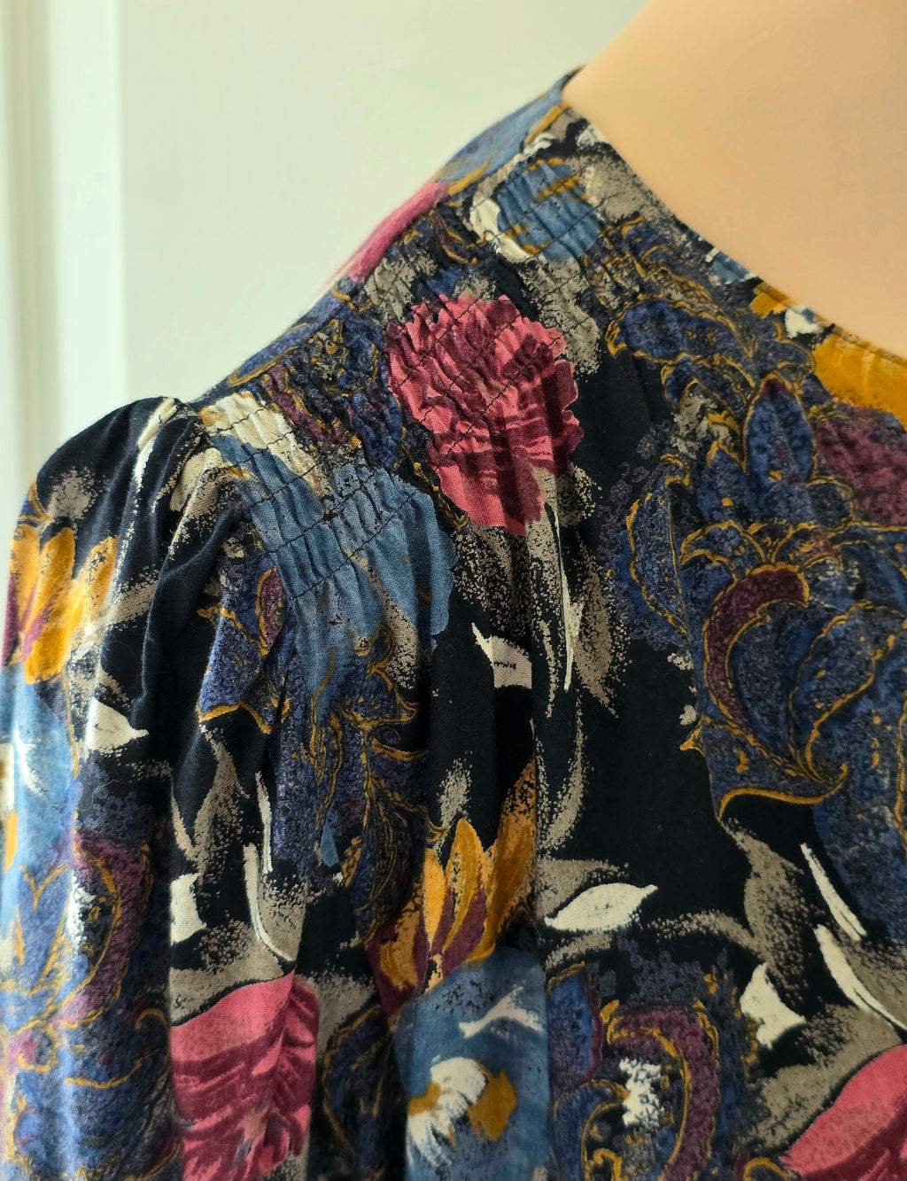 St.Michael, dark-colored jacket/shirt, 90s, size 38