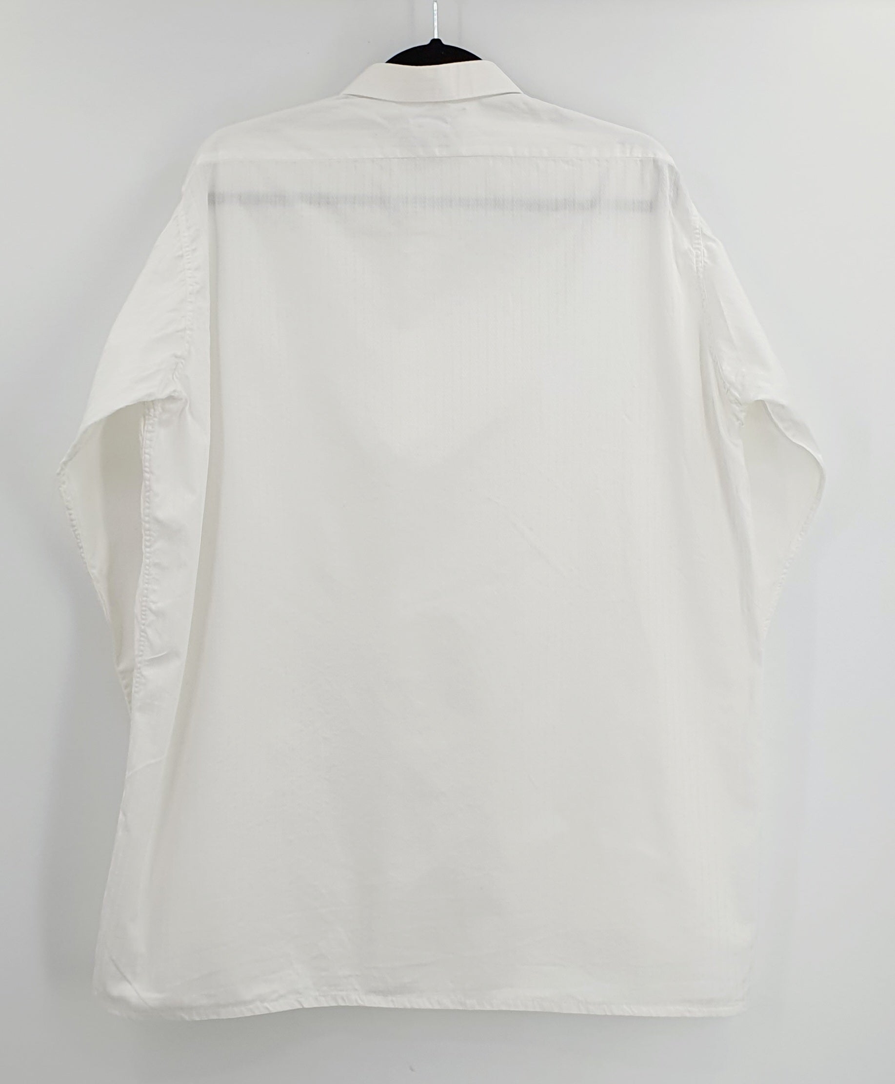 Häuser, men's white cotton shirt from the 70s, size M/L