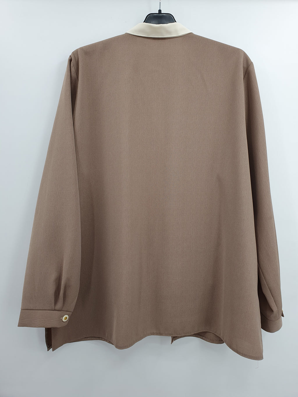 Beige women's jacket from the 90s, size 46