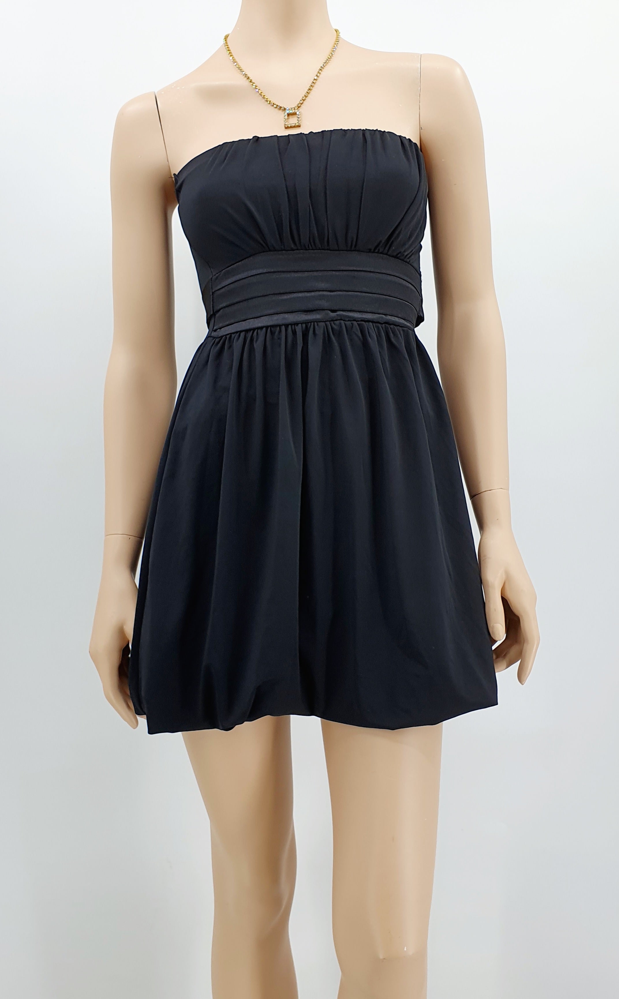 Madonna, black Y2K party dress, size 34