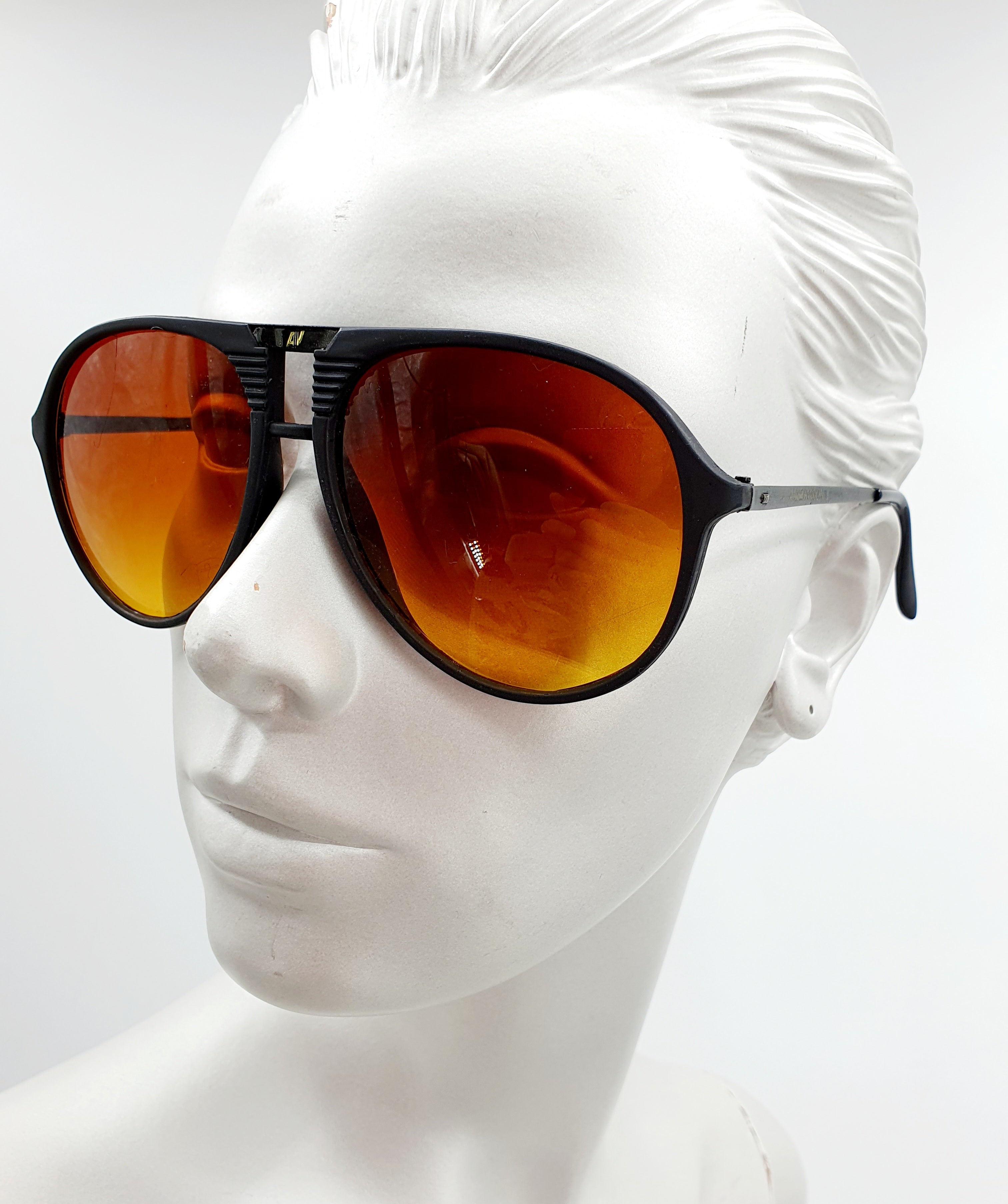 Ambervision, pilot sunglasses from the 80s