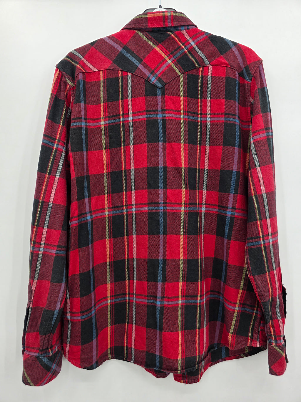 Lee, men's checkered flannel shirt, size M