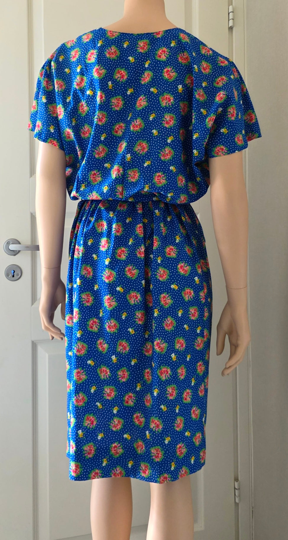 Jean Bailly Paris, French vintage dress from the 80s, size 38