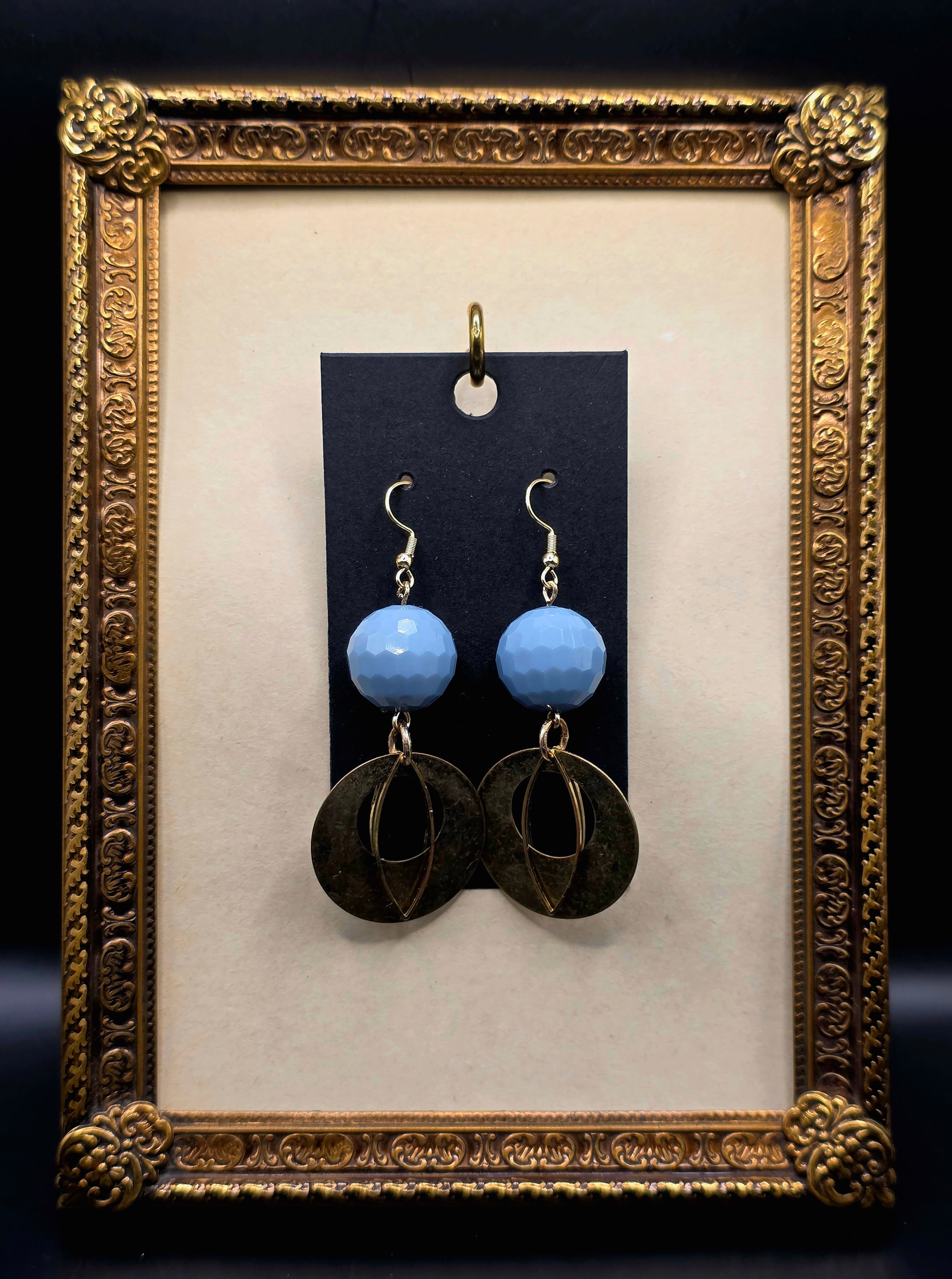 UpCycled by Pivis, Sunny, recycled earrings, no.9