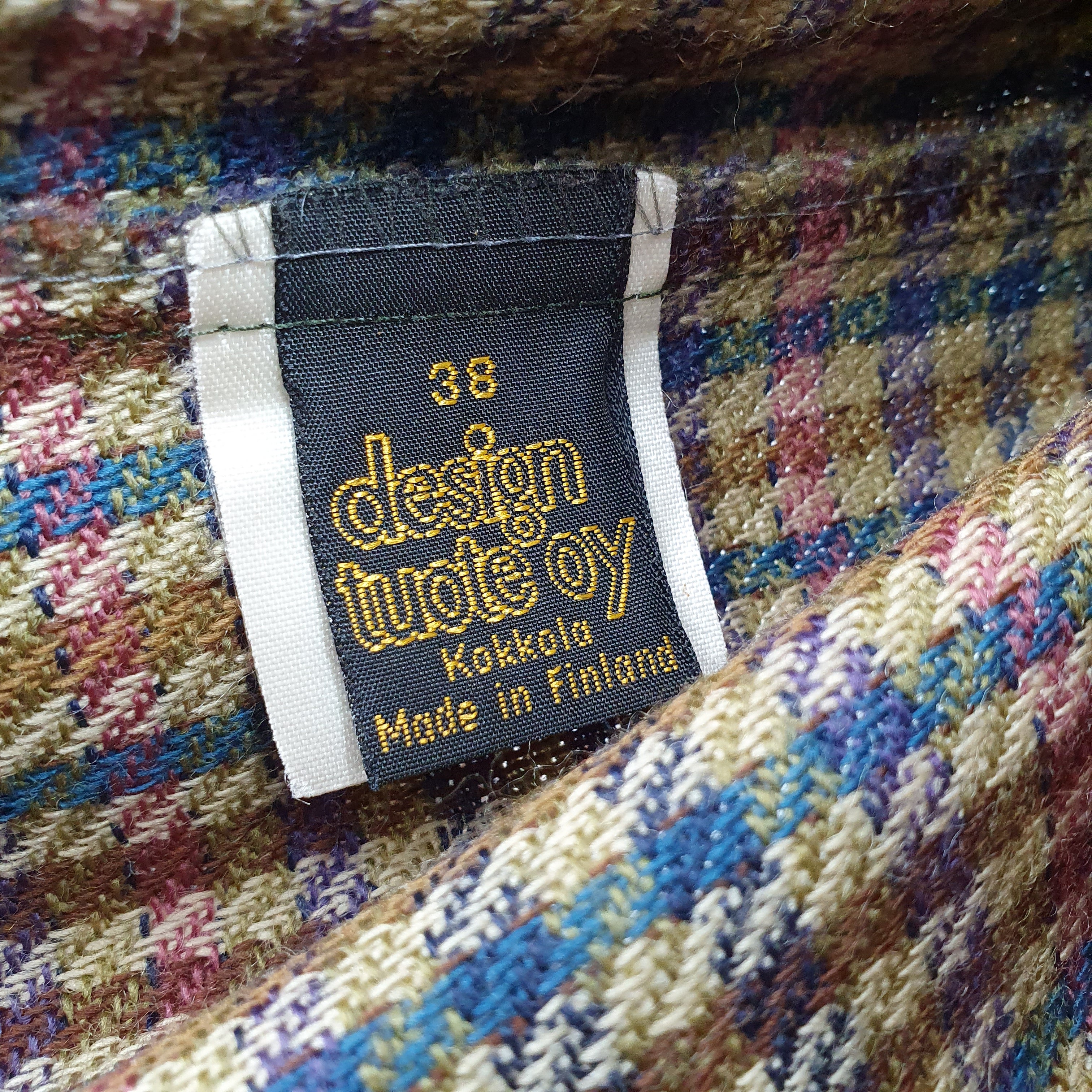 Design product Oy, woolen jacket from the 80s-90s, size 38-40