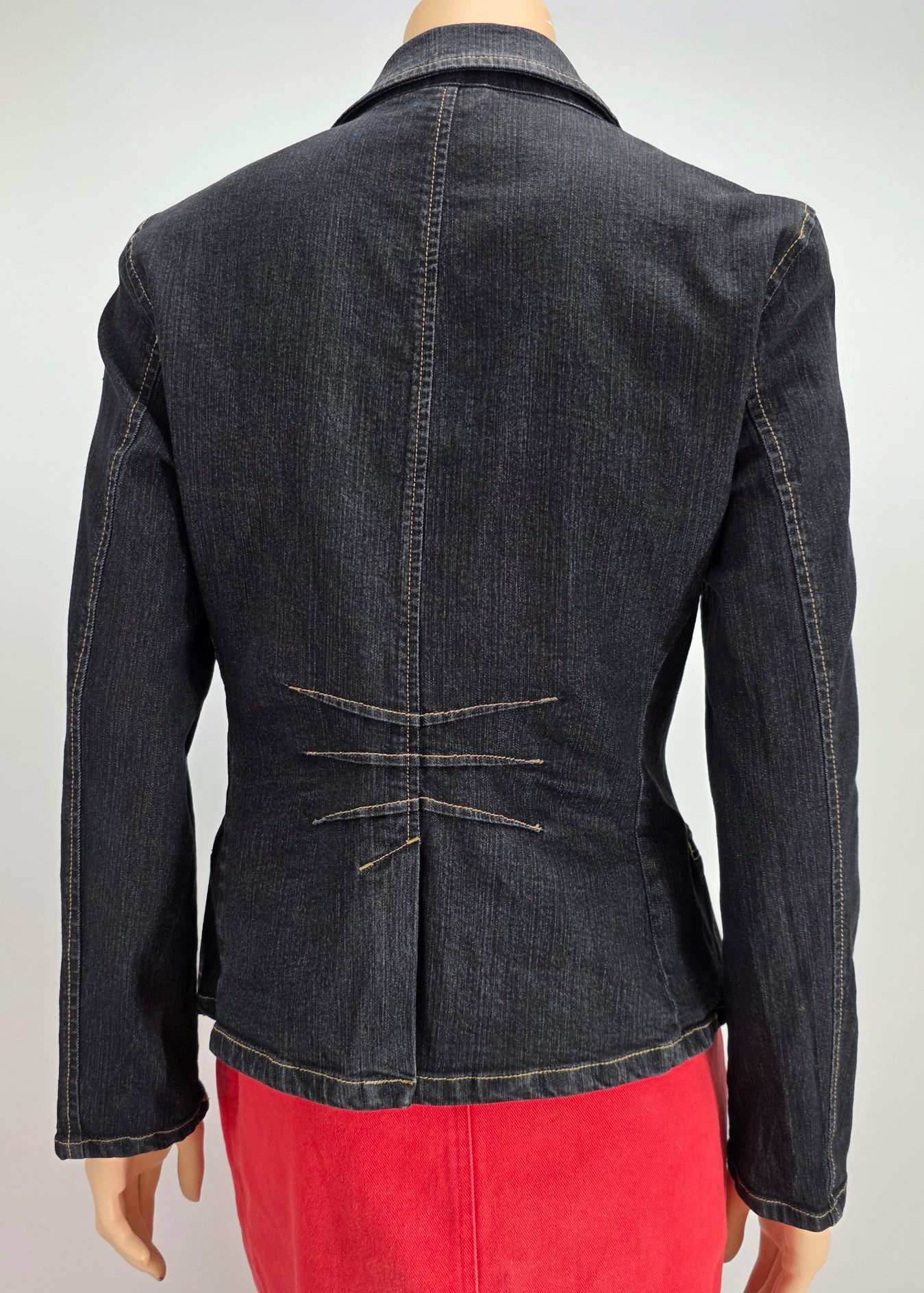 Flea market item, Kello, women's denim jacket from the 2000s, size 36