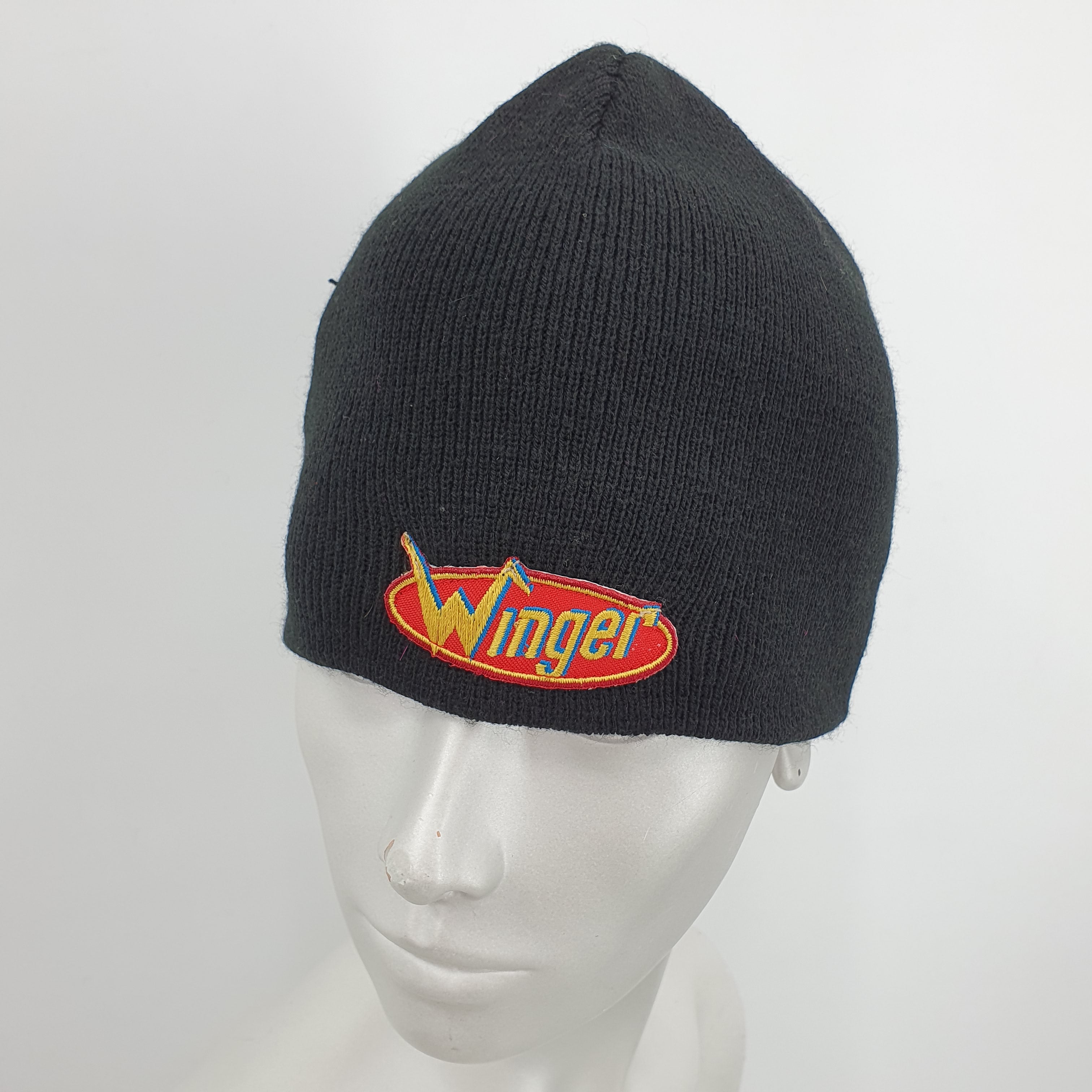 Black beanie with Winger logo
