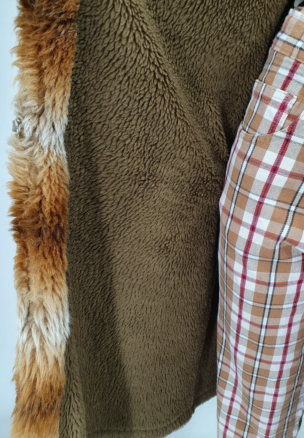 Piiron, long winter jacket from the 70s-80s, size 38
