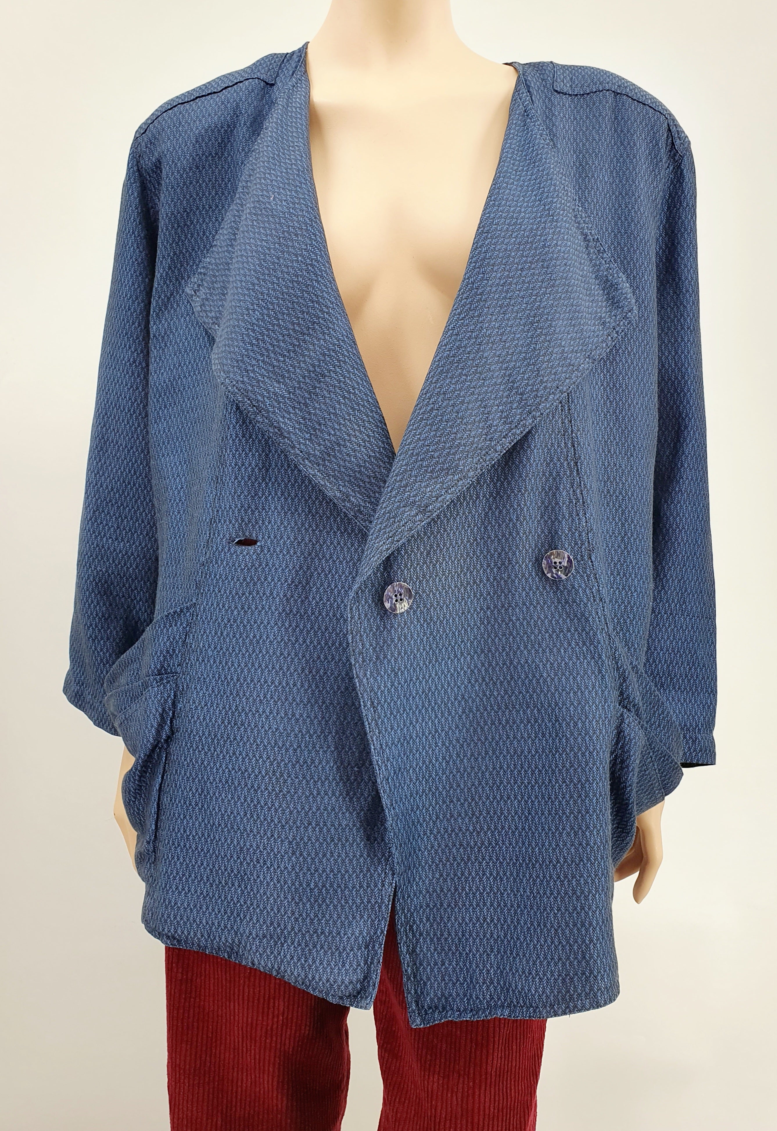Pentik, Irja Leimu, cotton-linen jacket from the 90s, size 40-42