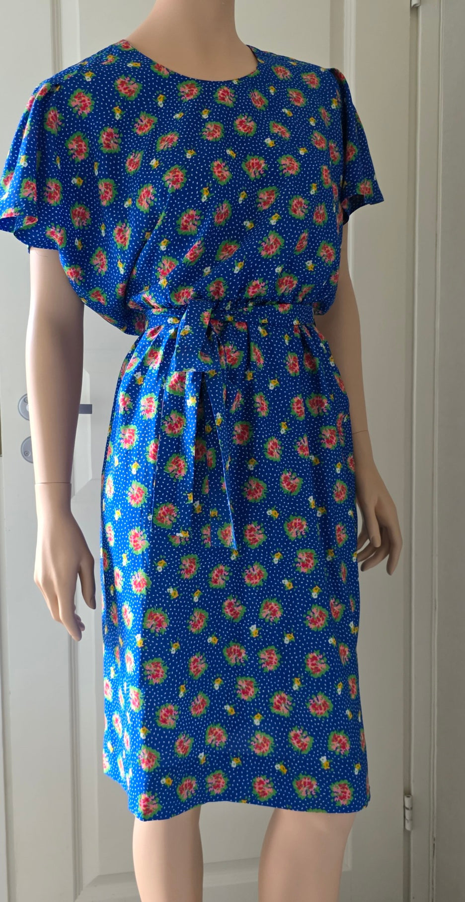 Jean Bailly Paris, French vintage dress from the 80s, size 38
